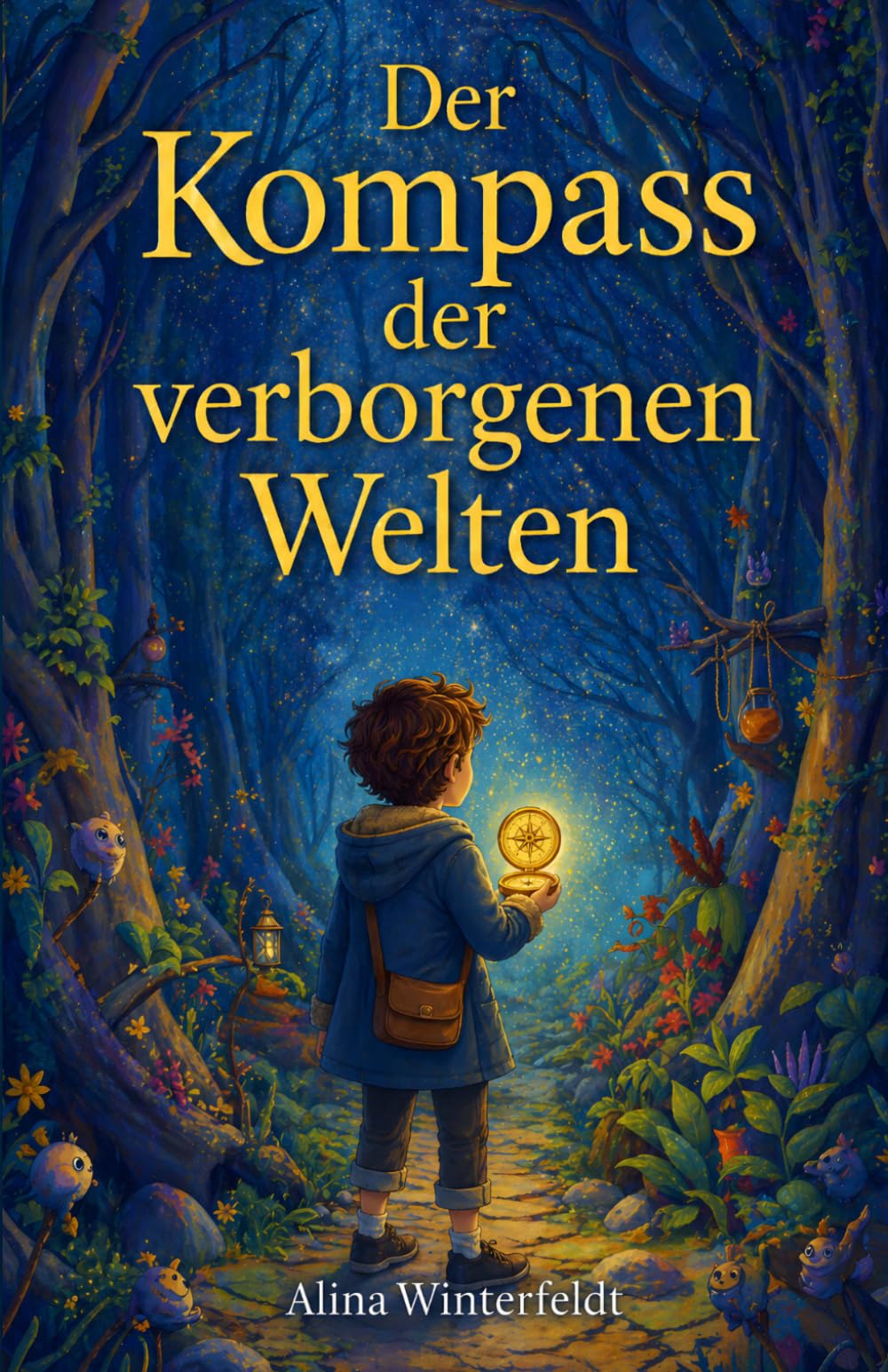 Der Kompass der verborgenen Welten: Ein magisches Fantasy-Abenteuer über Mut, Freundschaft und den Weg zu sich selbst für Kinder ab 8 Jahren