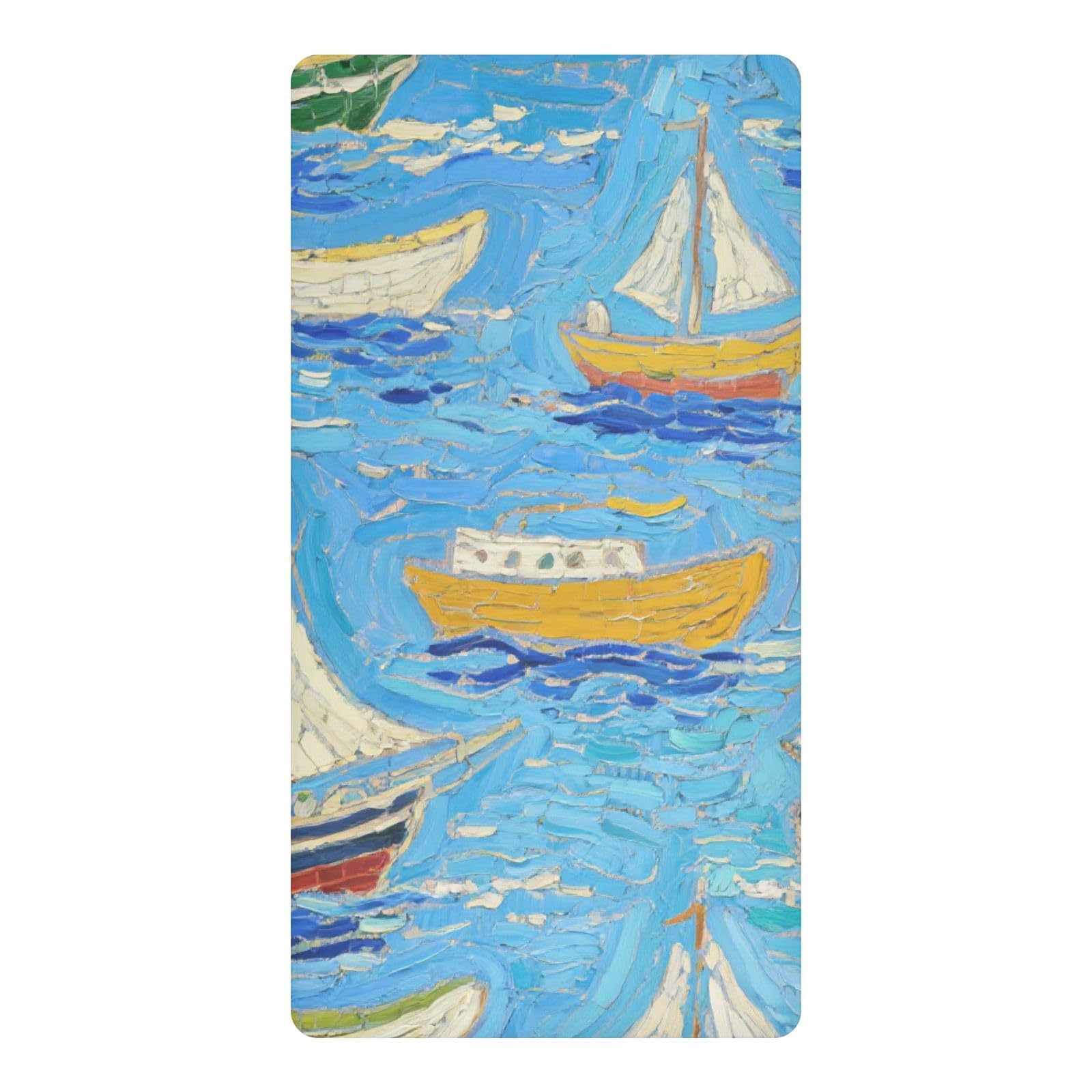 Drap-housse imperméable pour berceau 132x71 cm protégeant le matelas des fuites