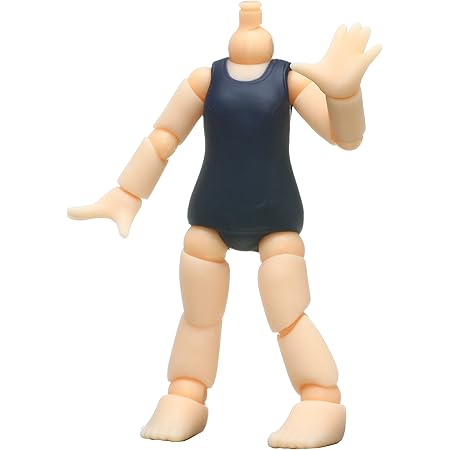 コトブキヤ キューポッシュえくすとら スクール水着ボディ ノンスケール PVC製 塗装済み可動フィギュア