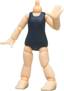 コトブキヤ キューポッシュえくすとら スクール水着ボディ ノンスケール PVC製 塗装済み可動フィギュア