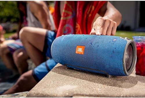 Miniatura 2 de JBL Xtreme Altavoz Bluetooth inalámbrico portátil (azul)