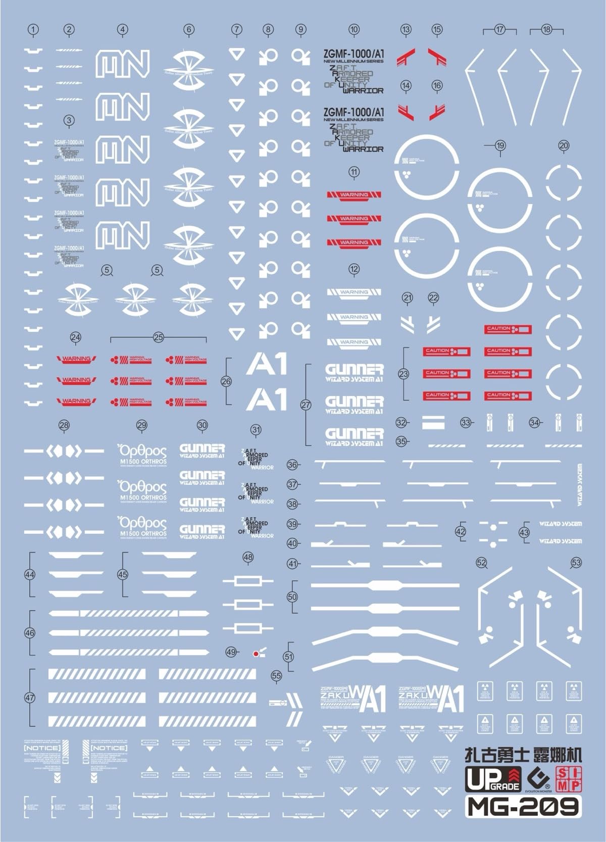 Amazon | 蛍光!! HG RG MG PG RE HiRM ロボット MS ディテールアップ