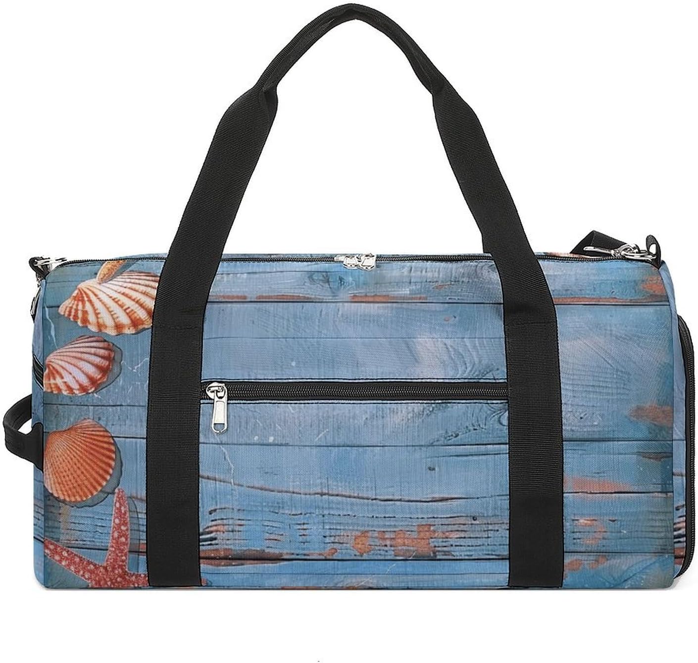Things on The Ground Barrel Gym Bags for Men And Women, Duffle Bag for Travel Sports Bag Camping Weekend Carry on Overnight Duffel Bag with Shoulder Strap