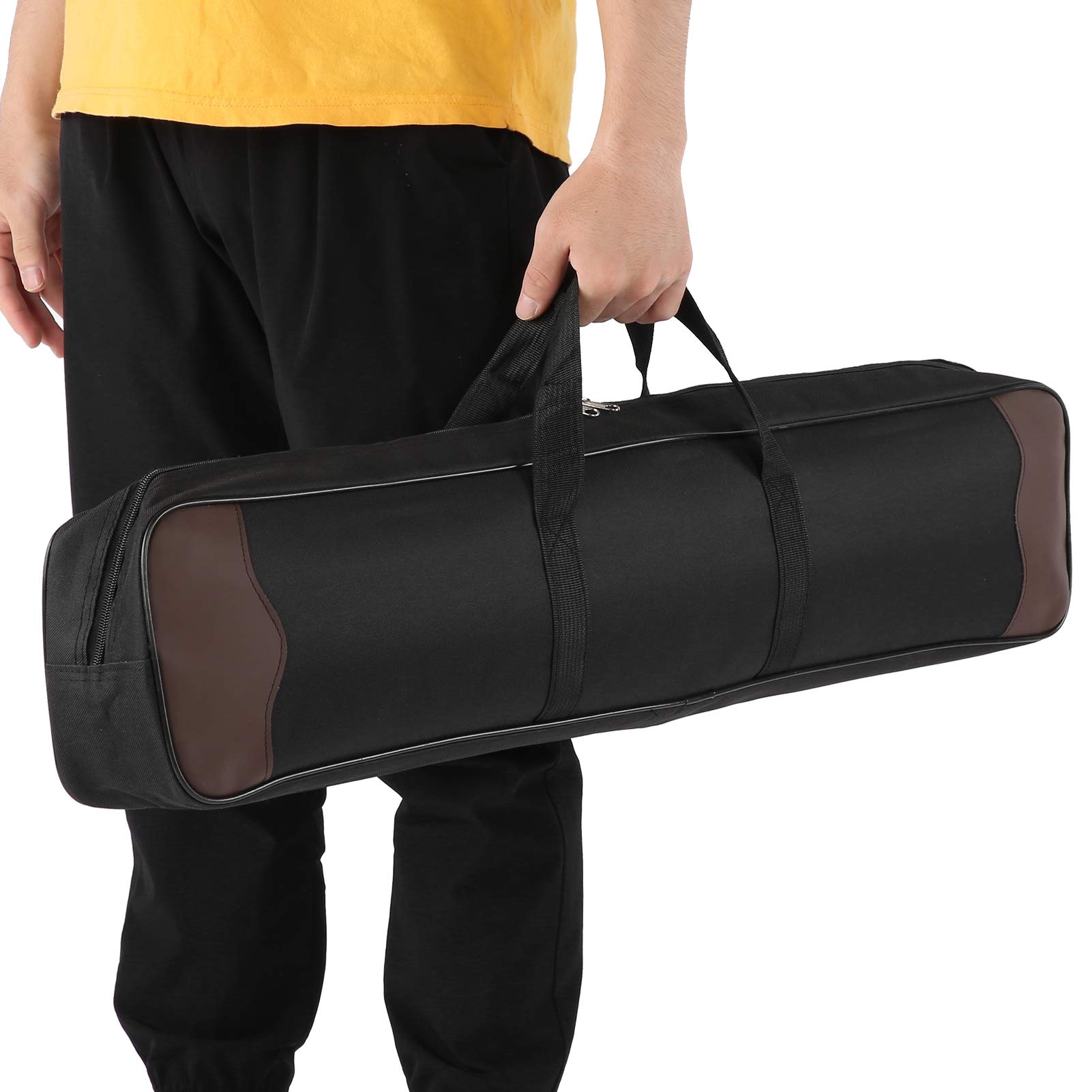 Borsa Porta Arco E Frecce In PU – Grande Capacità, Tracolla Regolabile E Scomparti Interni