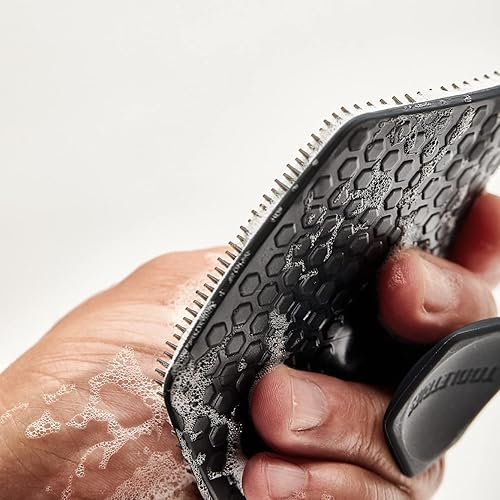 Miniatura 7 de Tooletries - Limpiador corporal y gancho de almacenamiento - Organizador de artículos de aseo de silicona, accesorio de ducha y baño - Cuenta con