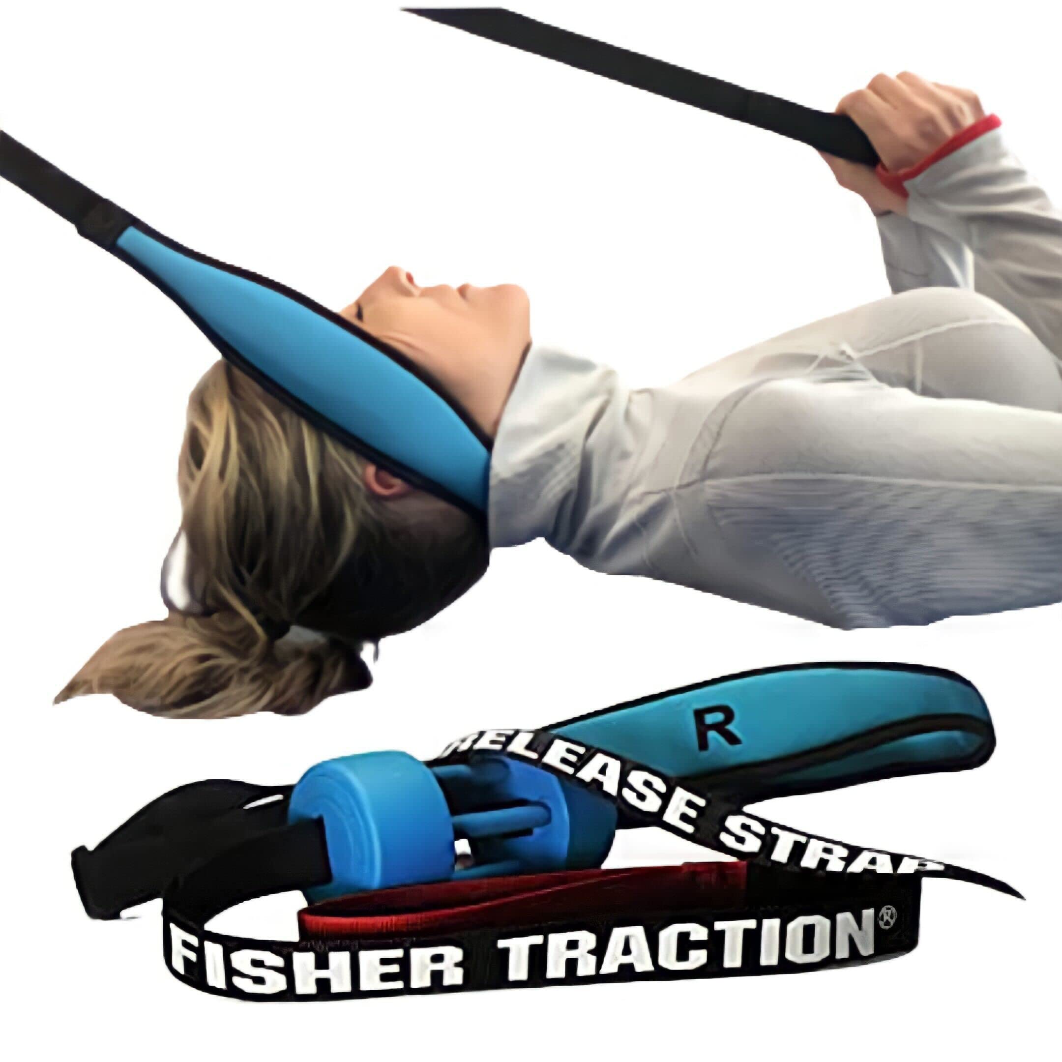 Fisher Traction Neck Pain & Headache Relief, Invented & Patented by