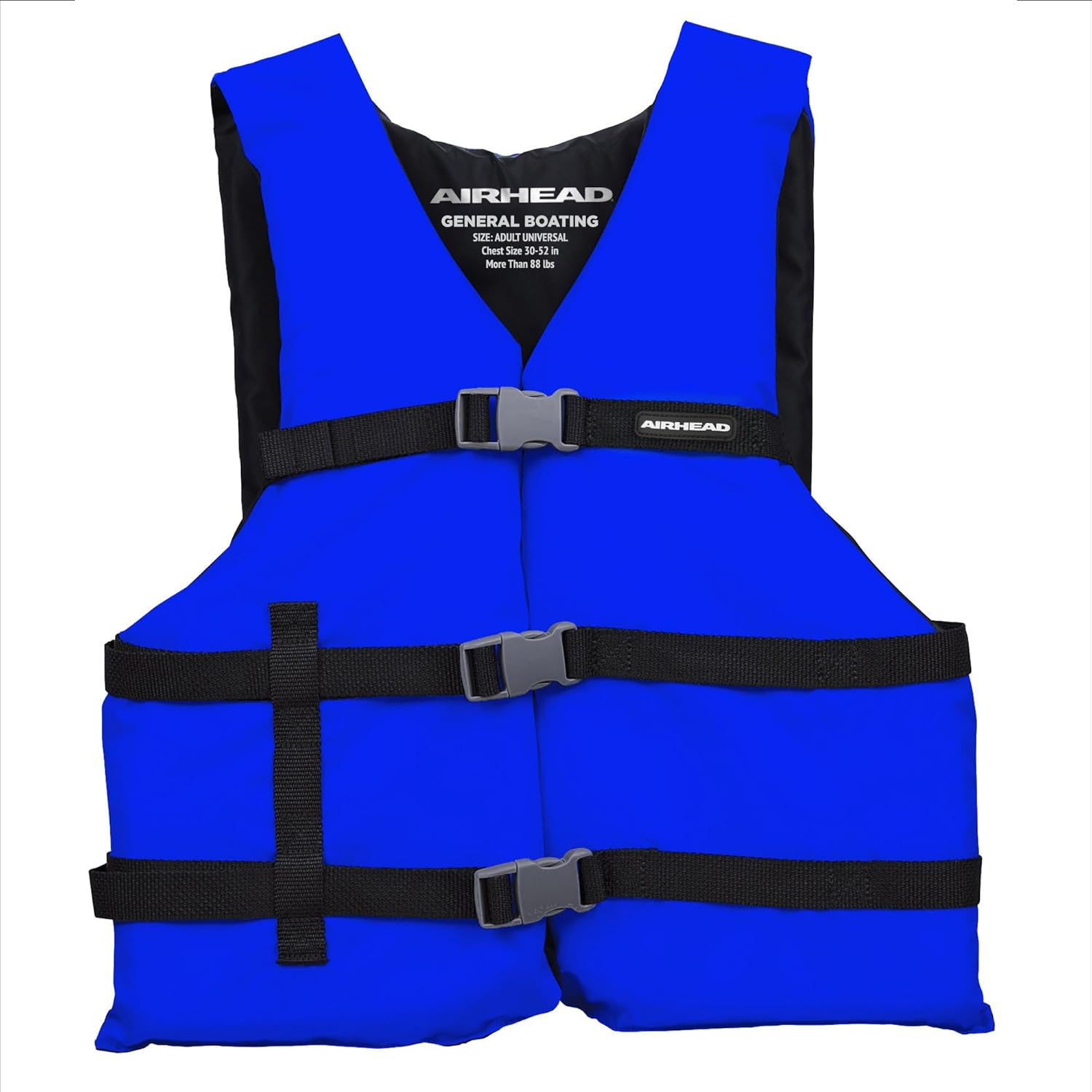 Airhead General All Purpose Life Jacket, US Coast Guard Approved Type III Life Vest, Perfect for Boating and Personal Watercraft Use