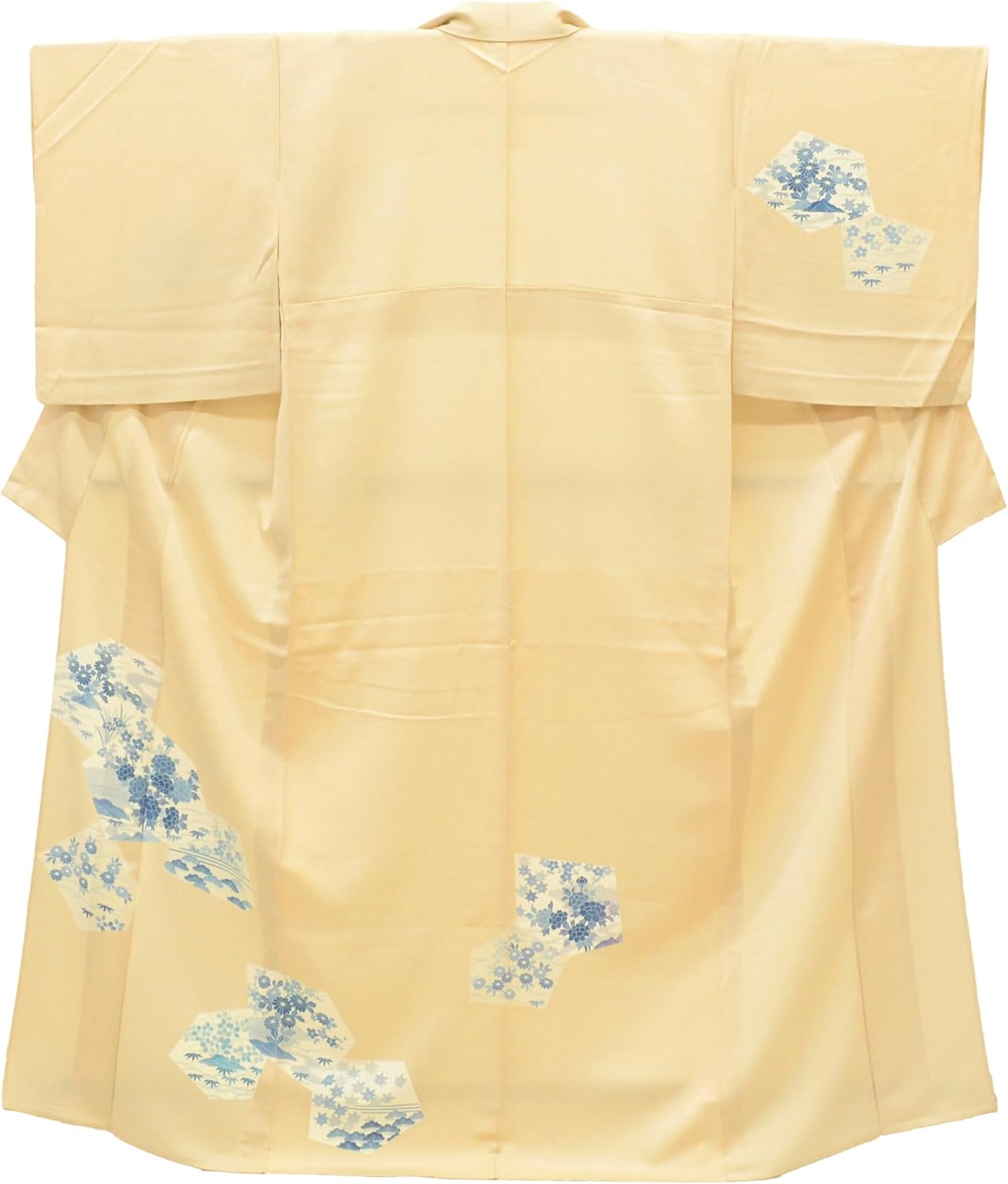 リサイクル着物 | kimono tento 超美品 着物 正絹 袷 紬 155cm