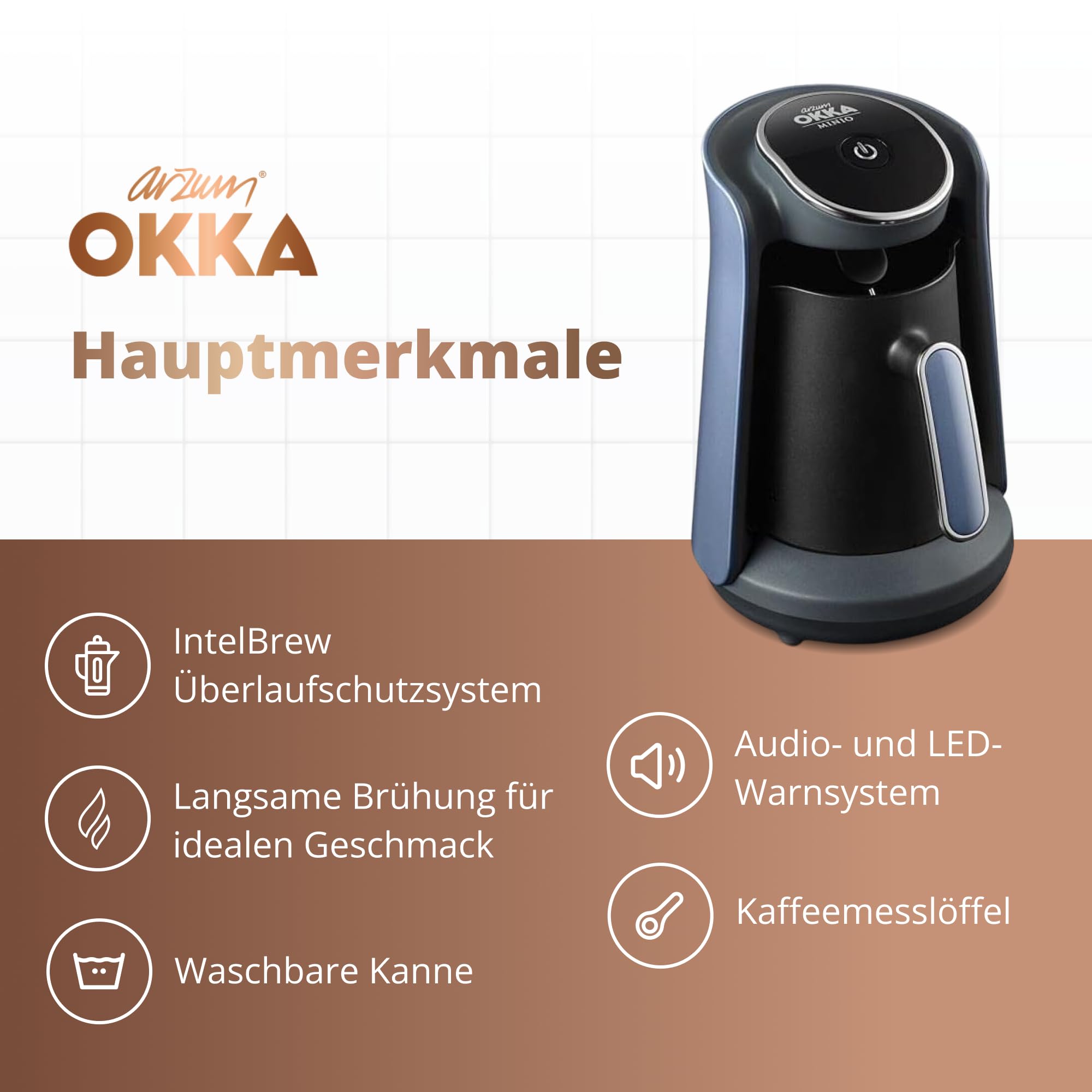 Arzum Okka Türkische Kaffeemaschine – Bild 3