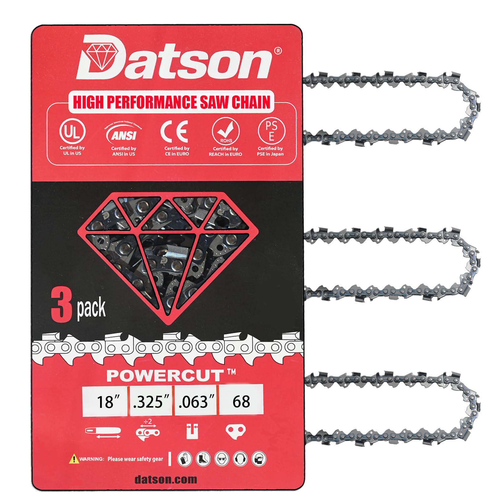 松26 Amazon.com: FOR Stihl Chainsaw Chain 26RS 68 for Stihl MS250