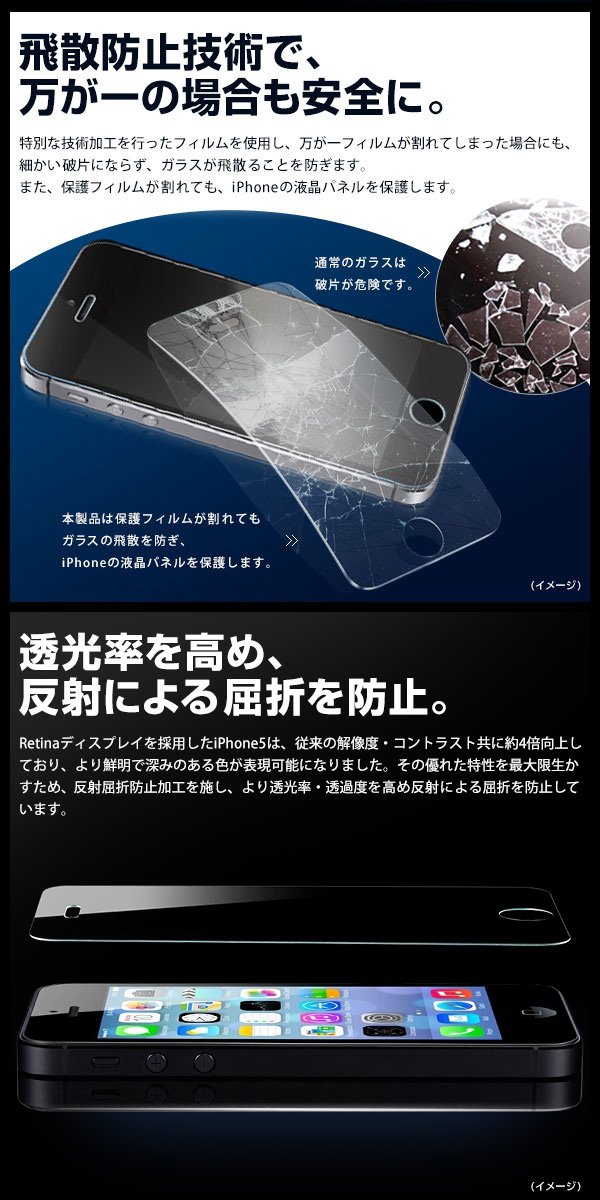 Amazon | 【NET-FLGLS6】 衝撃に強い！日本製強化ガラス使用 耐衝撃