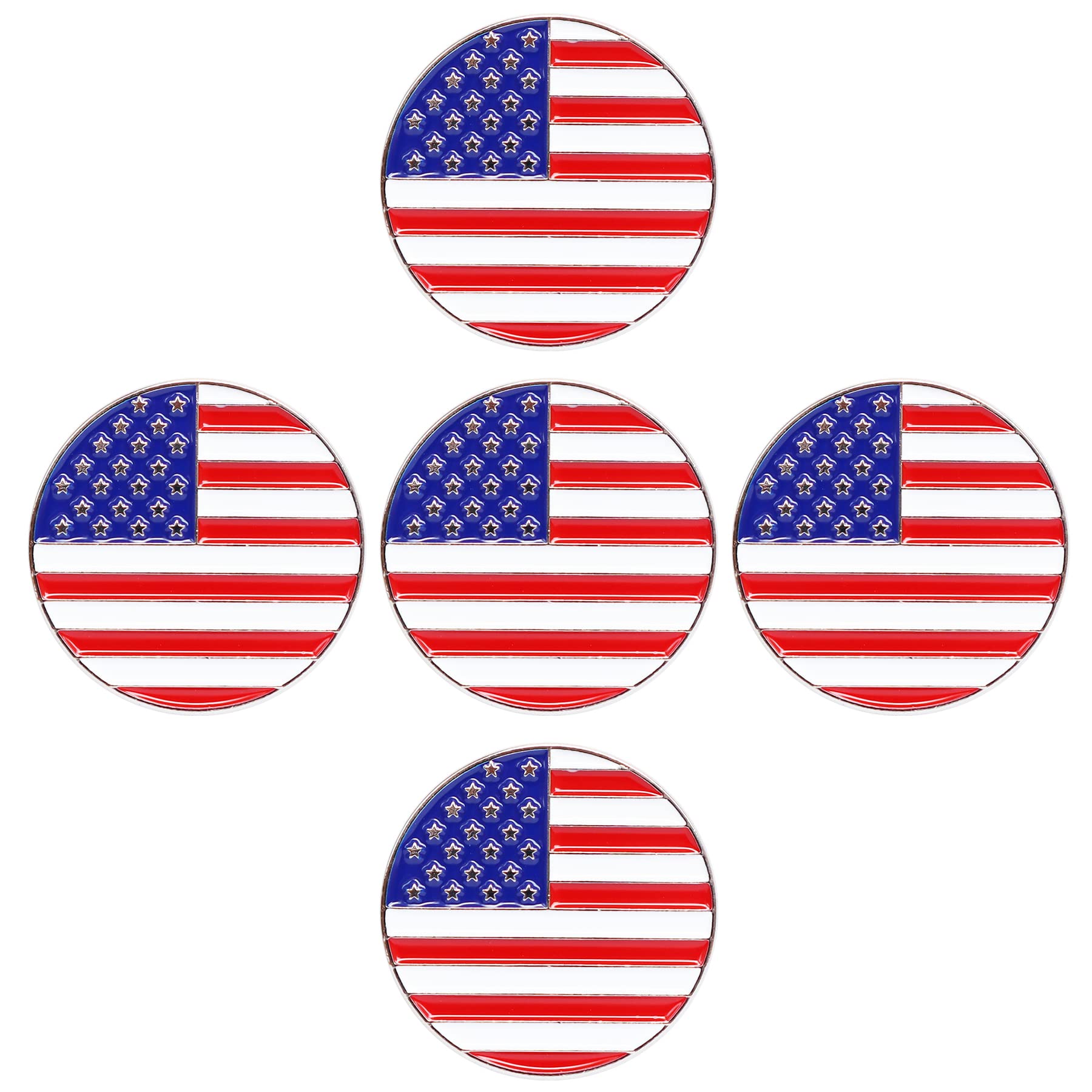 Eshan Golf Ball Markers 5 10 Pack Cute Funny Novelty Golf Markers Golf Bag Accessories Gifts Ball Position Marking Disc for Men Weman Golfers