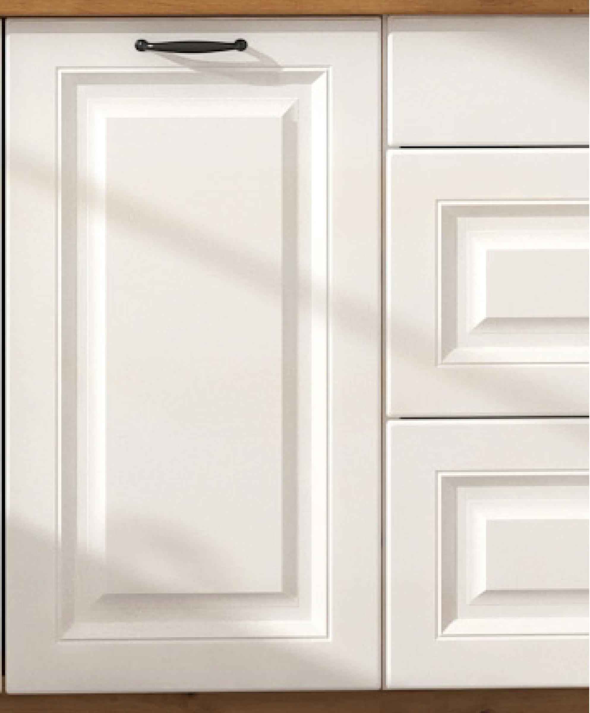 Landhaus Küche Stilo Weiß 350x210cm Küchenzeile Einbauküche Eckküche Winkelküche