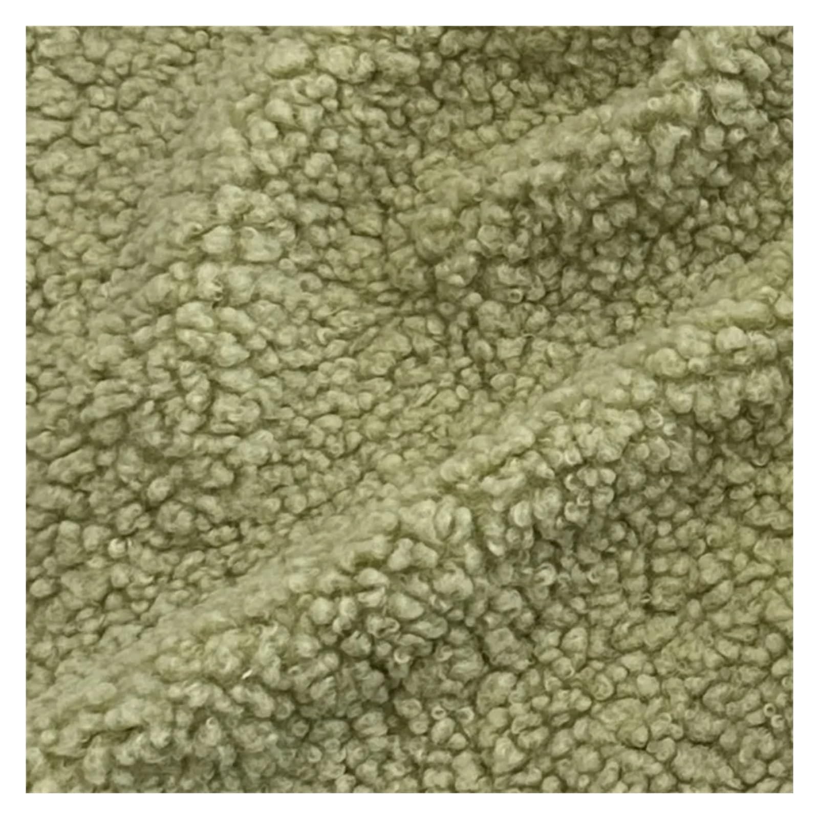Tejido de forro polar de punto Tela polar de partículas pequeñas, pantalones Cachemira, telas for mantel, ropa hecha a mano, tela costura Diy(Khaki)