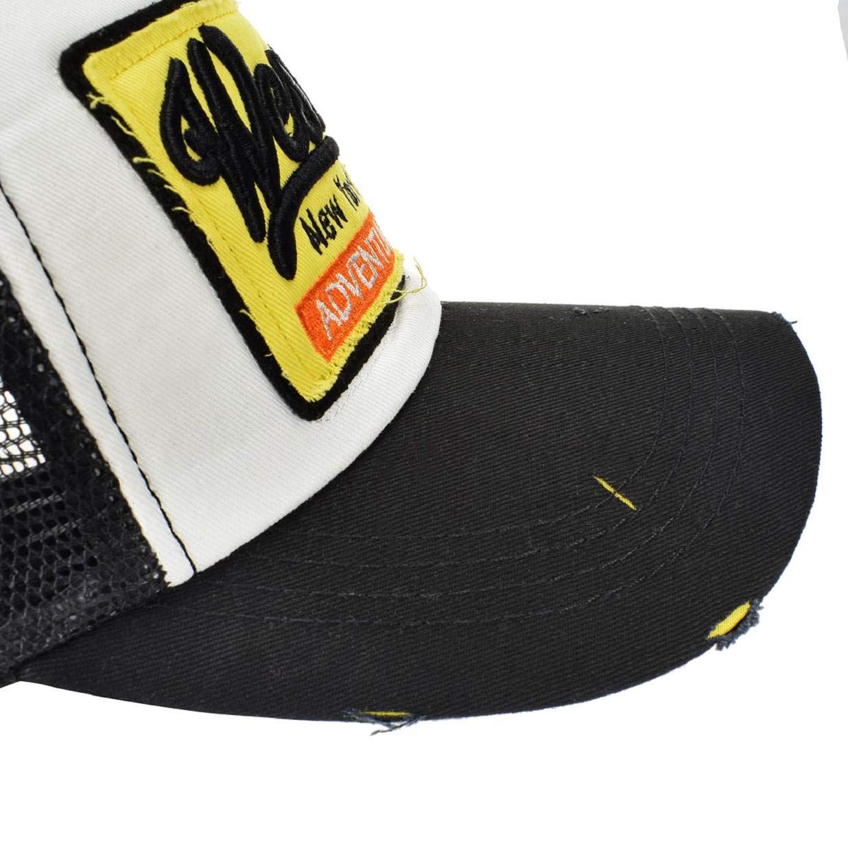 heekpek Cappello Uomo Baseball Cappellino con Visiera Estivo Ricamato Cappelli a Rete Donna Traspirante Cappellini Casuali Cappello Rapper Trucker