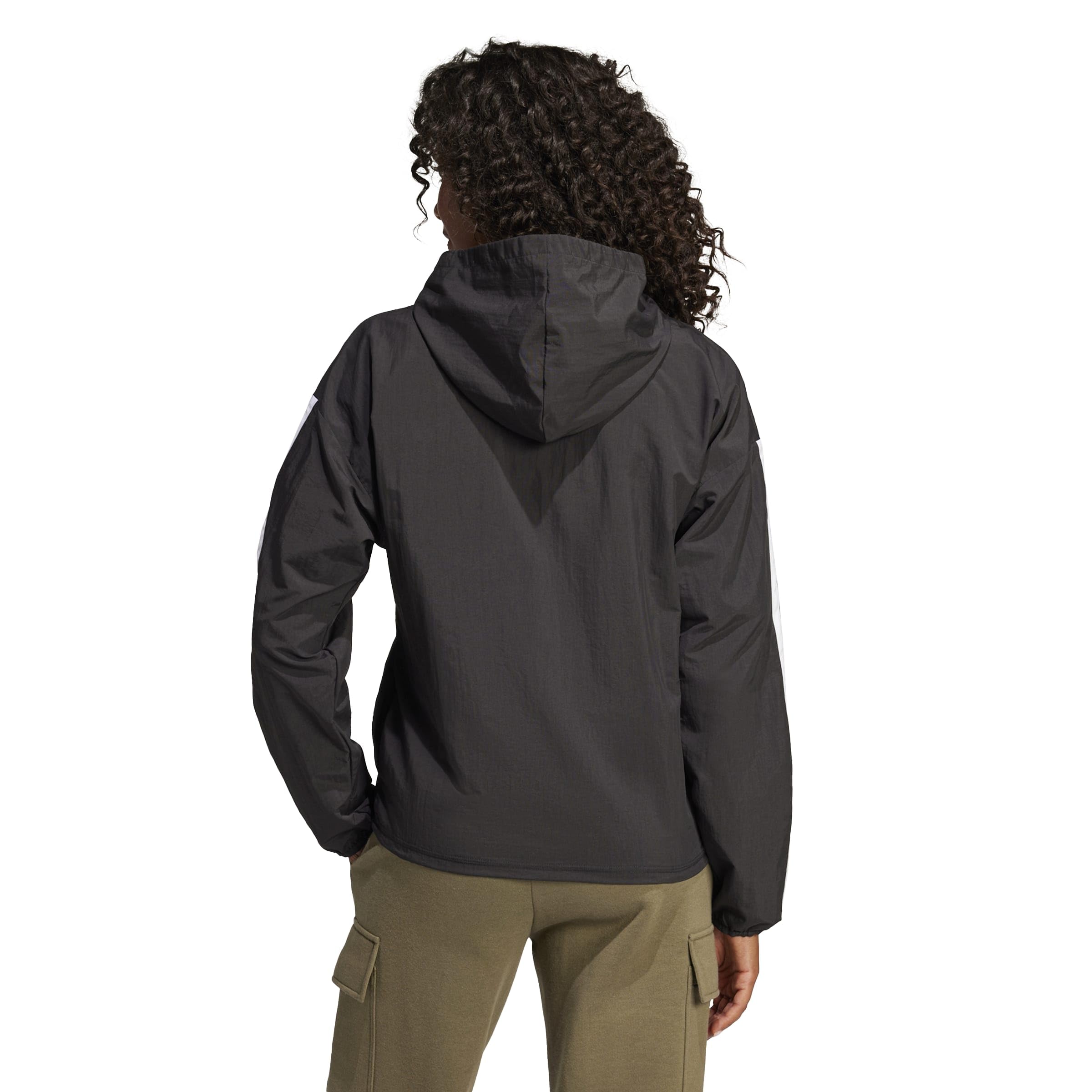 adidas Damen ESSENTIALS 3-STRIPES LIFESTYLE WOVEN WINDBREAKER