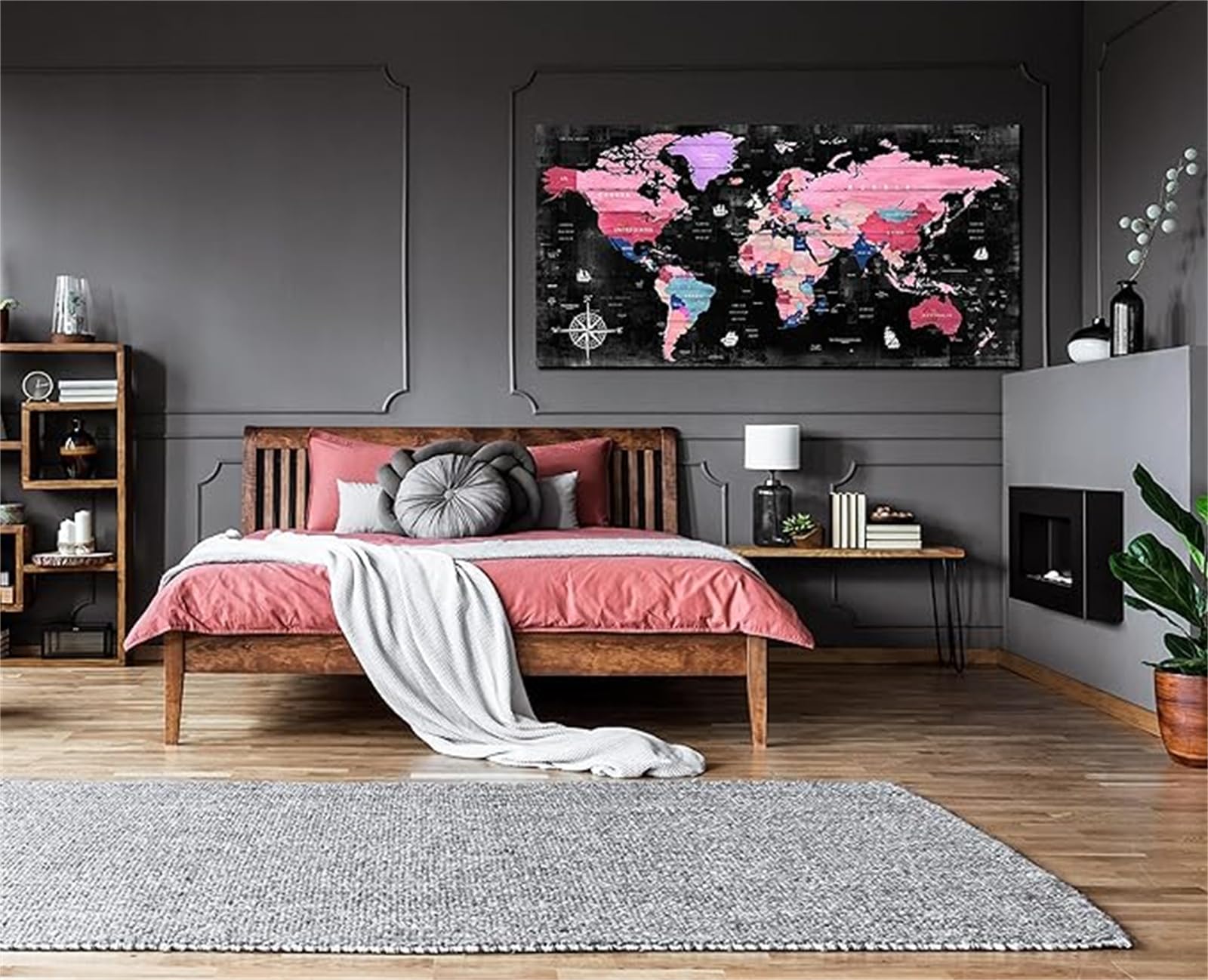 Mapa świata, zestawy do malowania diamentowego dla dorosłych, 5D diamentowa sztuka dla dzieci, duże pełne okrągłe wiertło, malarstwo diamentowe, klejnot, haft, haft krzyżykowy, kryształowa sztuka,