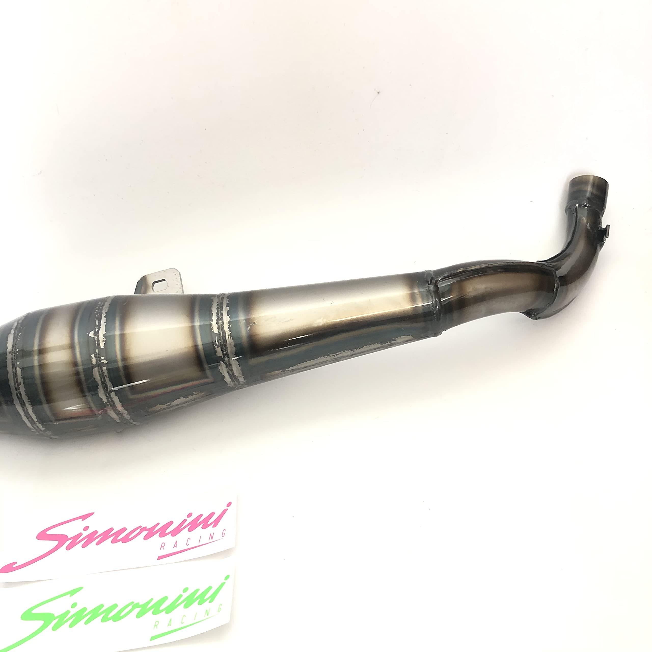 MARMITTA ESPANSIONE SIMONINI SCARICO DA 30 MM SILENZIATORE CARBONIO NERO PER CICLOMOTORE CIAO - BRAVO