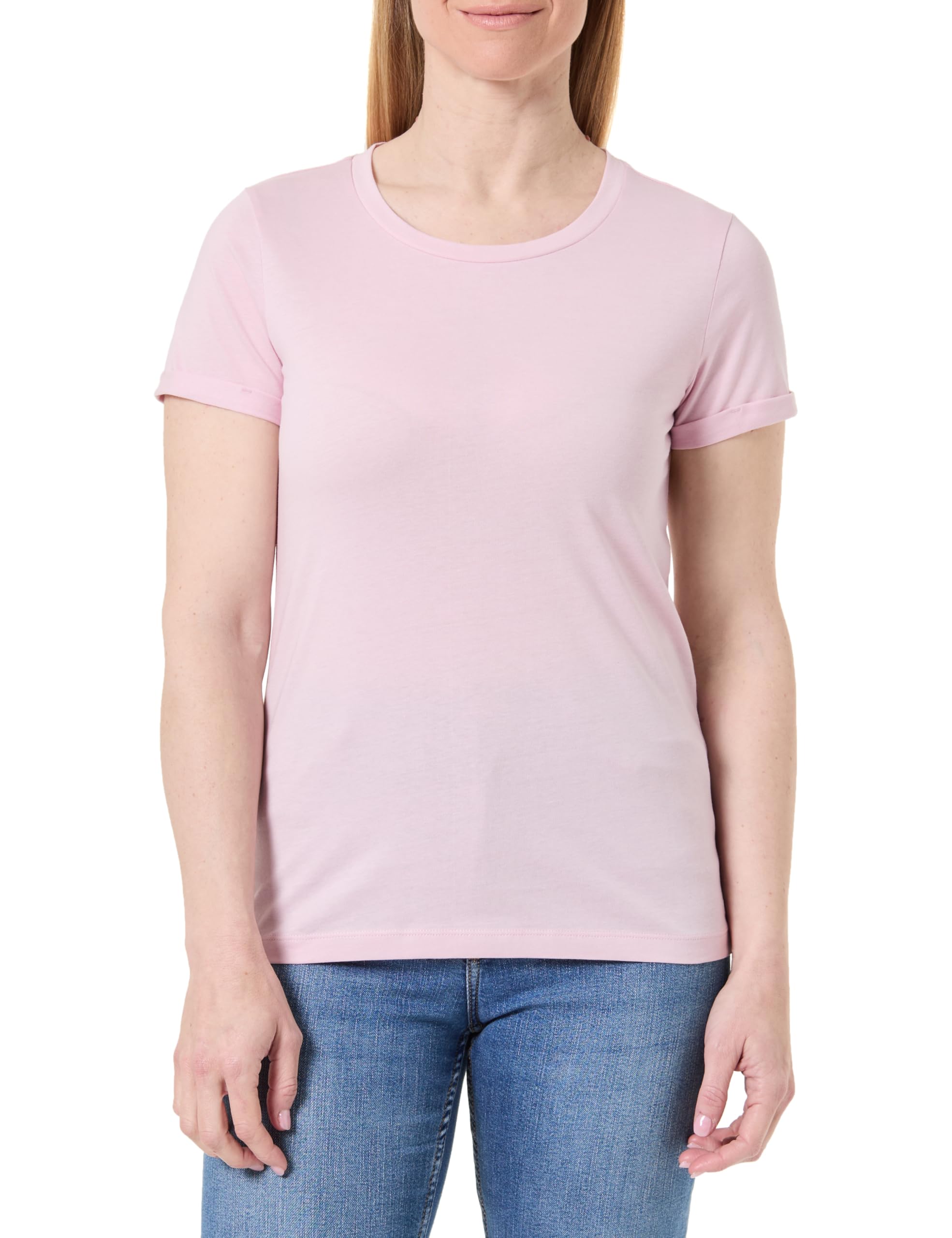 QS Melierte Strickjacke