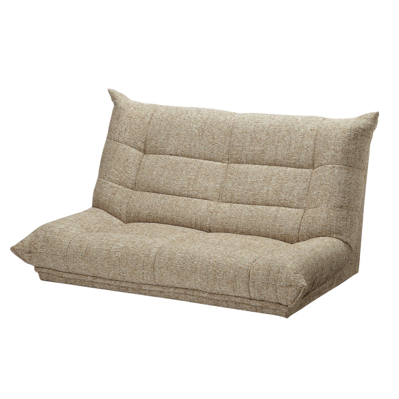 Amazon | ハイバックローソファ ウィル 2人掛け ベージュ