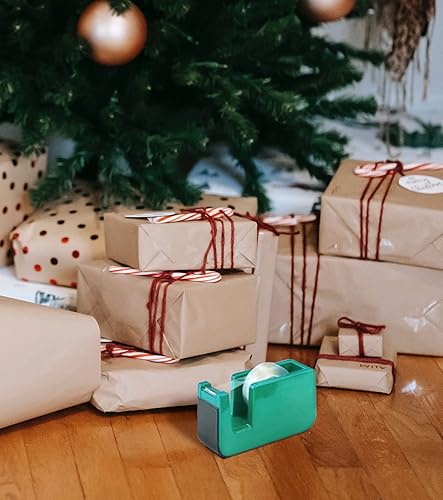 Miniatura 5 de 24 rollos de repuesto de cinta transparente, rollos de repuesto de dispensador de cinta transparente, cintas brillantes para envoltura de regalo