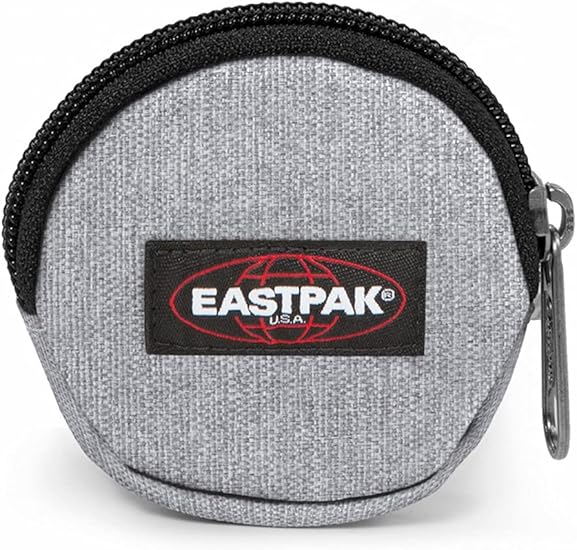 Portamonete EASTPAK Groupie Single - Taglia Unica, Grigio, Con Tasca A Cerniera E Portachiavi Staccabile - Foto 6