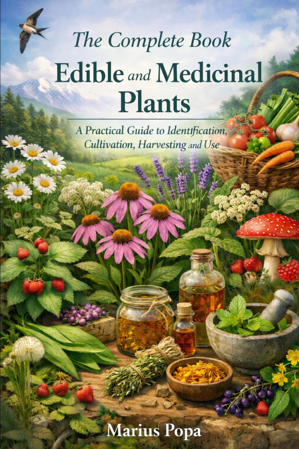 The Complete Book of Edible and Medicinal Plants: A Practical Guide to Identification, Cultivation, Harvesting and Use
