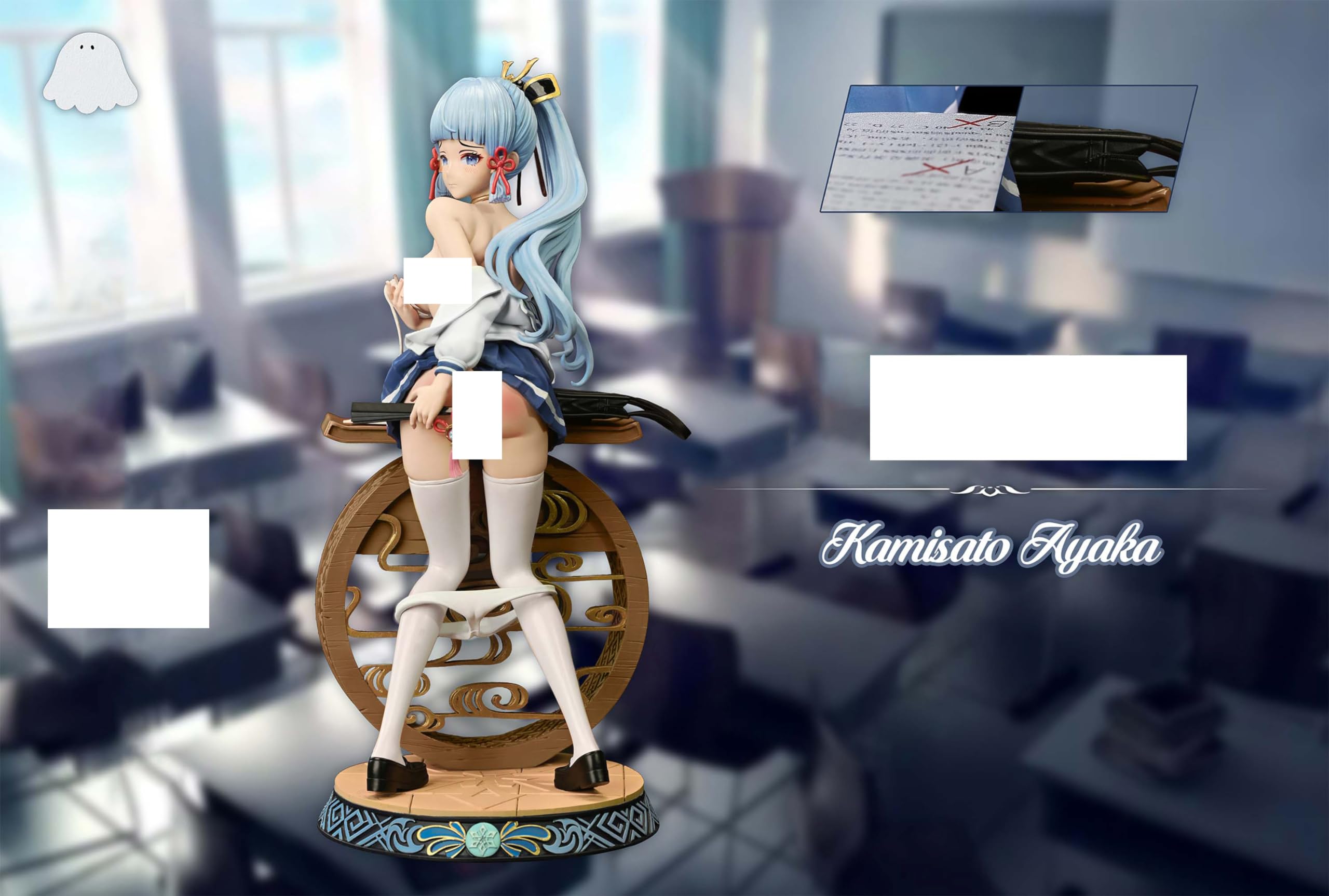 Amazon.co.jp: 神里綾華 かみさとあやか フィギュア 制服Ver. 1/6 