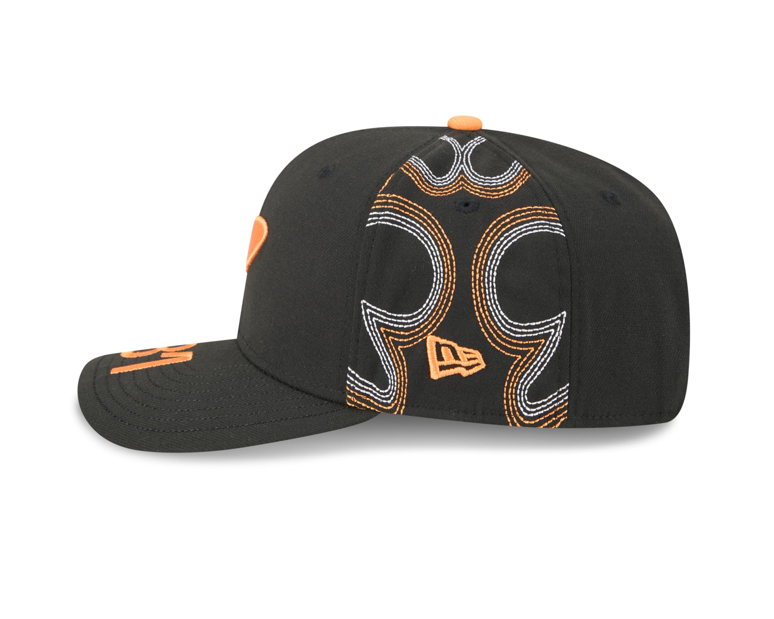 New Era McLaren F1 Team Offizielle 2025 Merchandise Austin Texas USA GP Special Edition Oscar Piastri Drivers Baseball Cap Schwarz