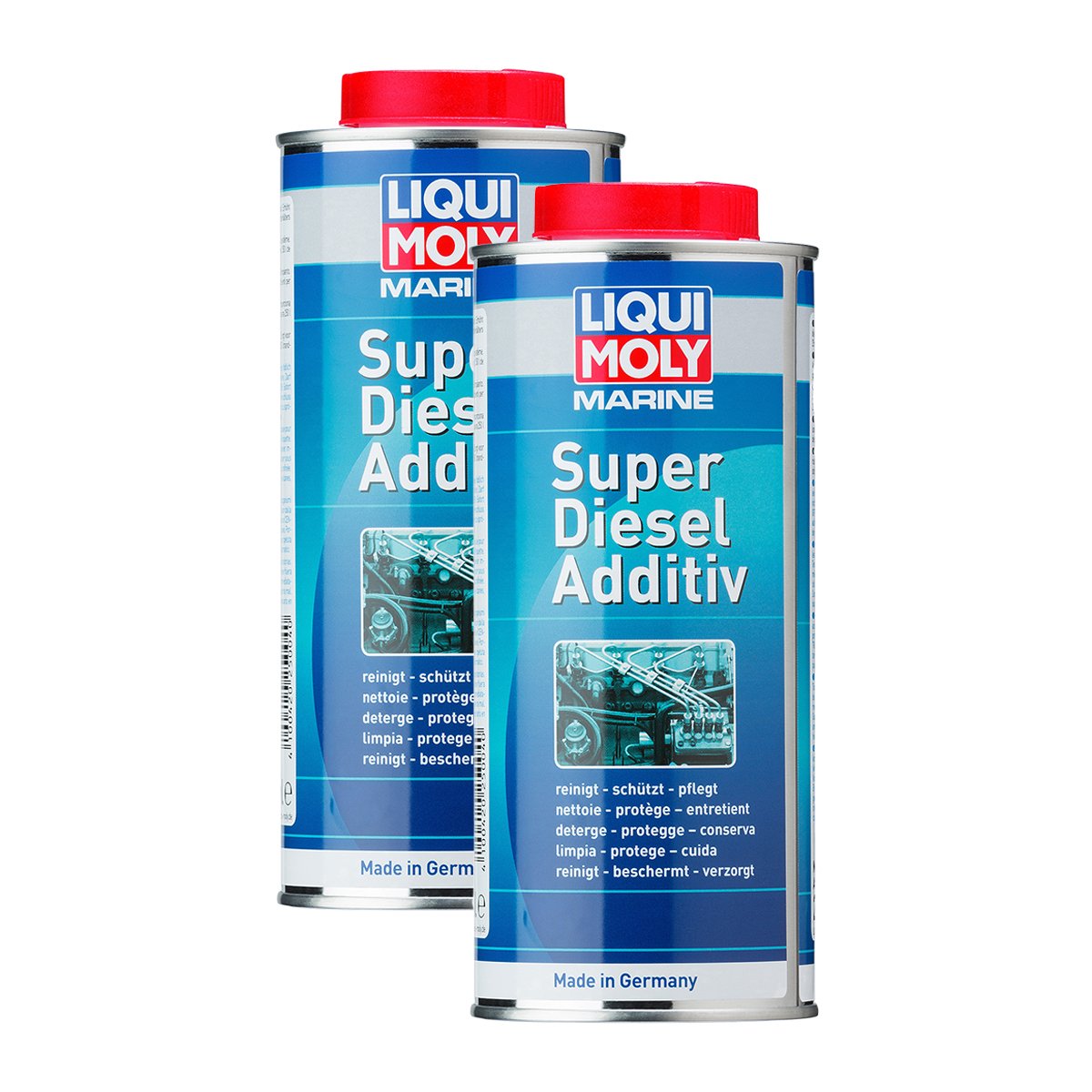 2 x Liqui Moly 25004 Marino Super Diesel additi