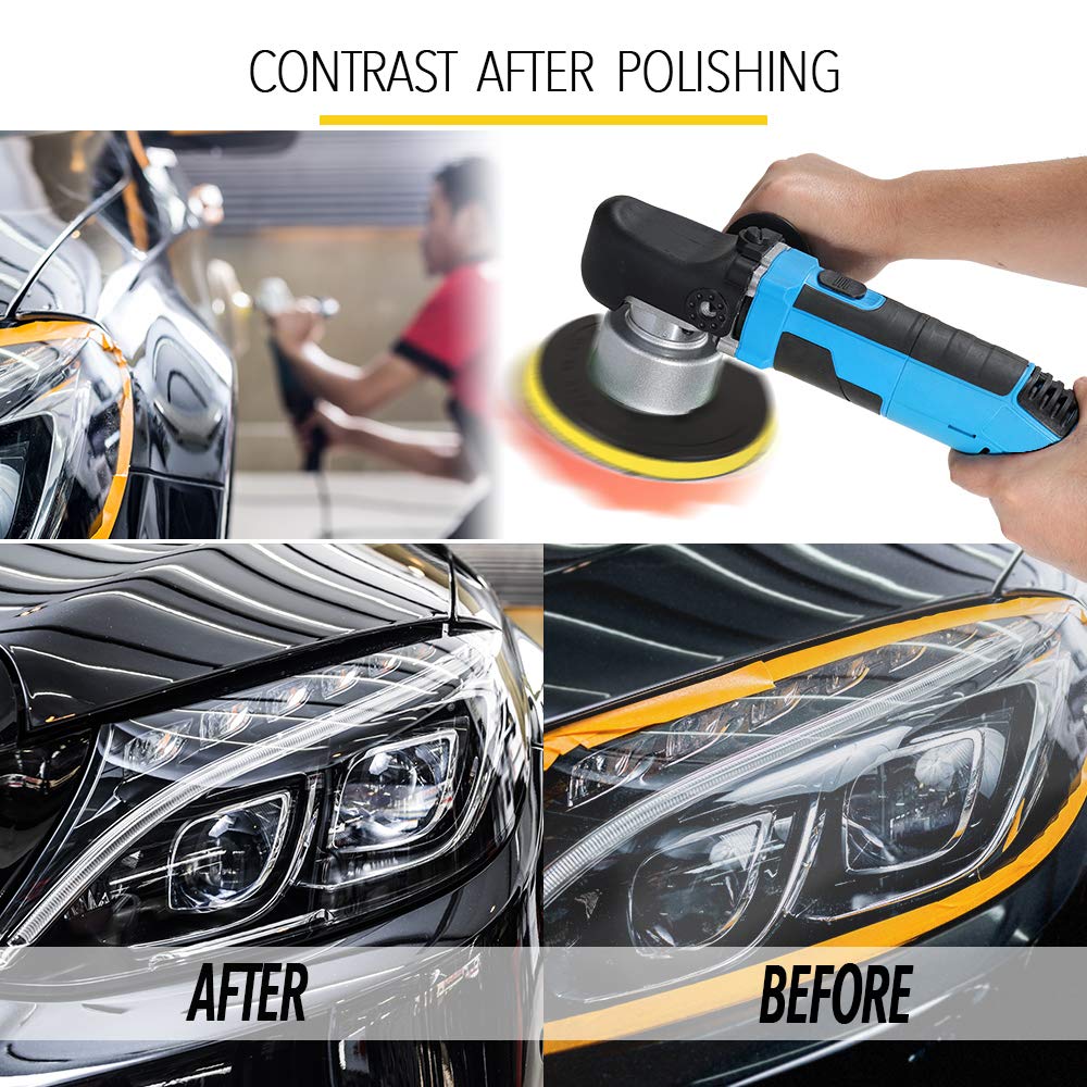 22 Sztuk/zestaw Linga samochodowa Pad 150mm Buffing Woskowanie Łódź Samochód Polski Wiertło Usuwa zadrapania(Type1)