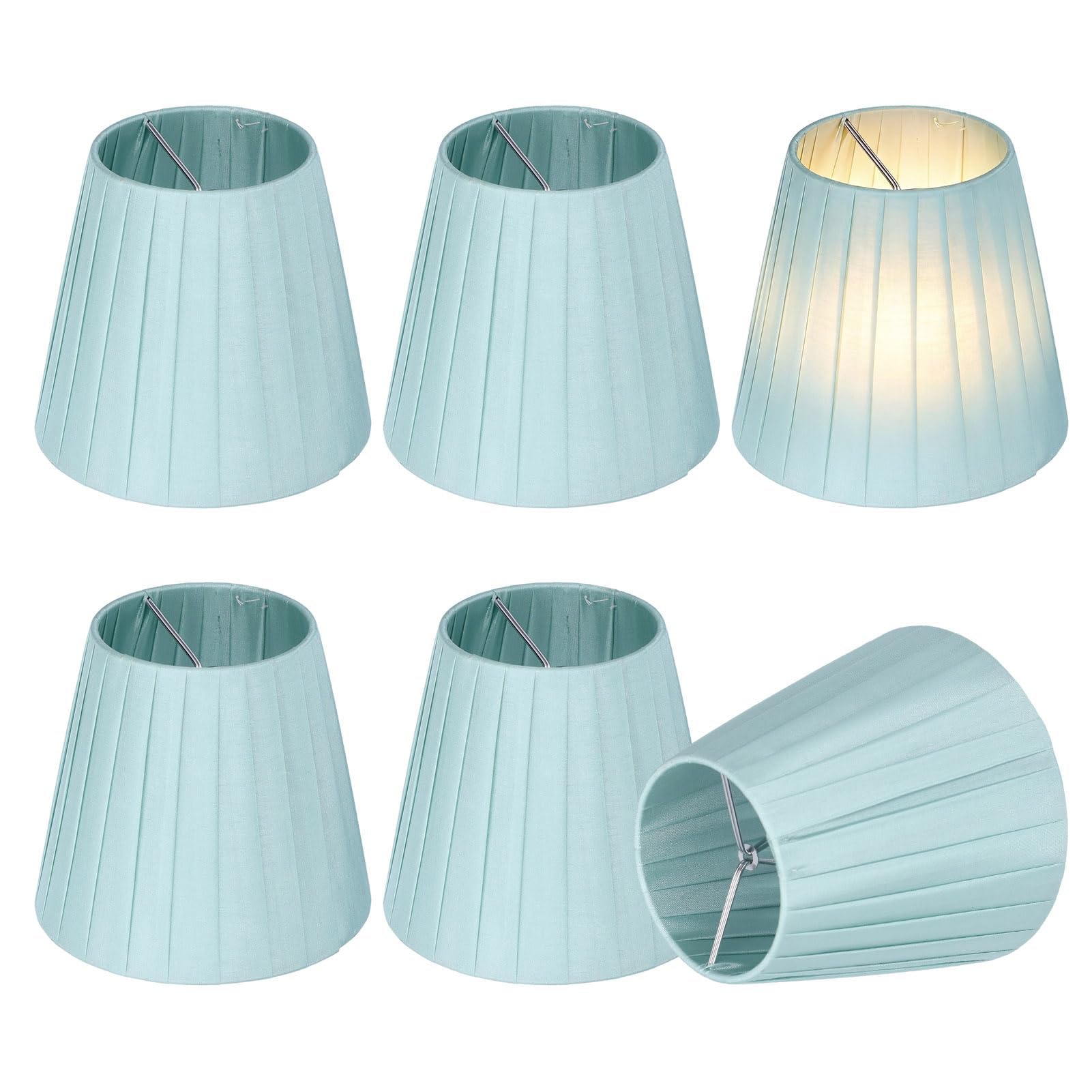 Small Lamp Shades Set of 6, Chandelier Lamp Shades Small Lamp