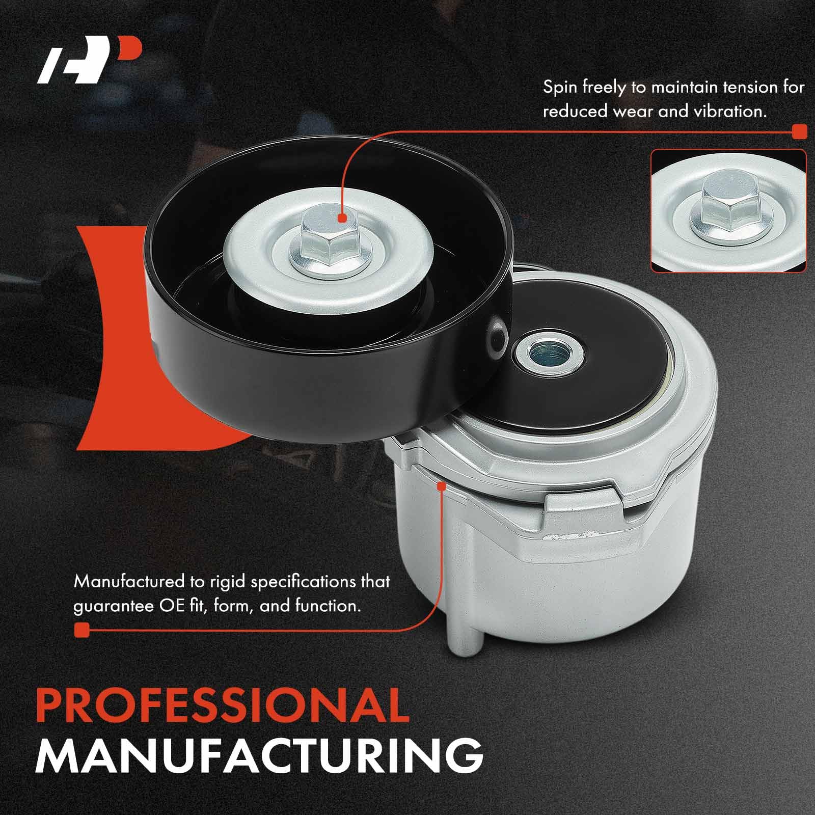 Accessory Drive Belt Tensioner Assembly Dorman For 1997-2010 Ford F-150