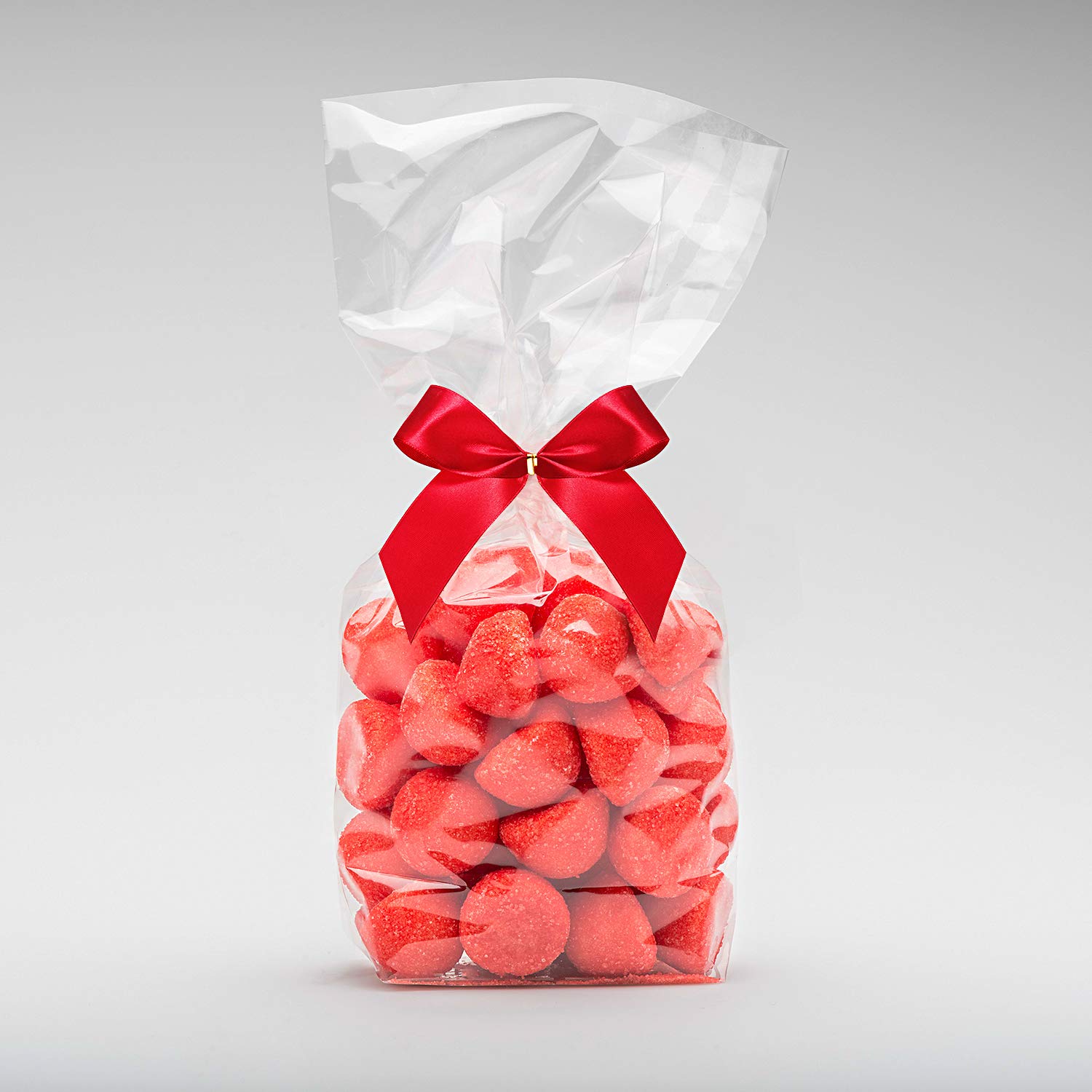 Sumind 48 stuks kerstbogen rood lint boog kerstboom