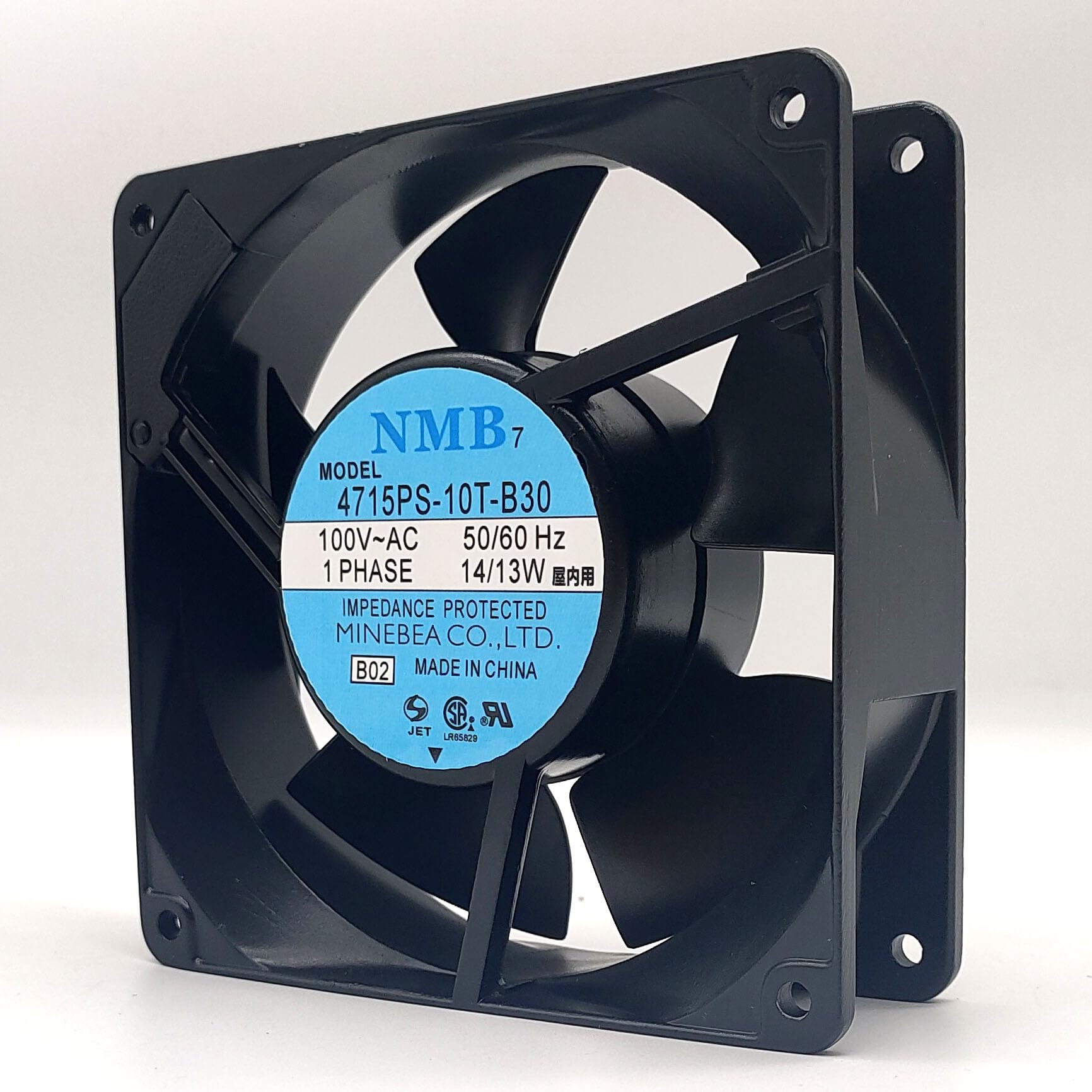 NMB 100VAC 14/13W 4715PS-10T-B30 Cabinet Inverter Axial Fan