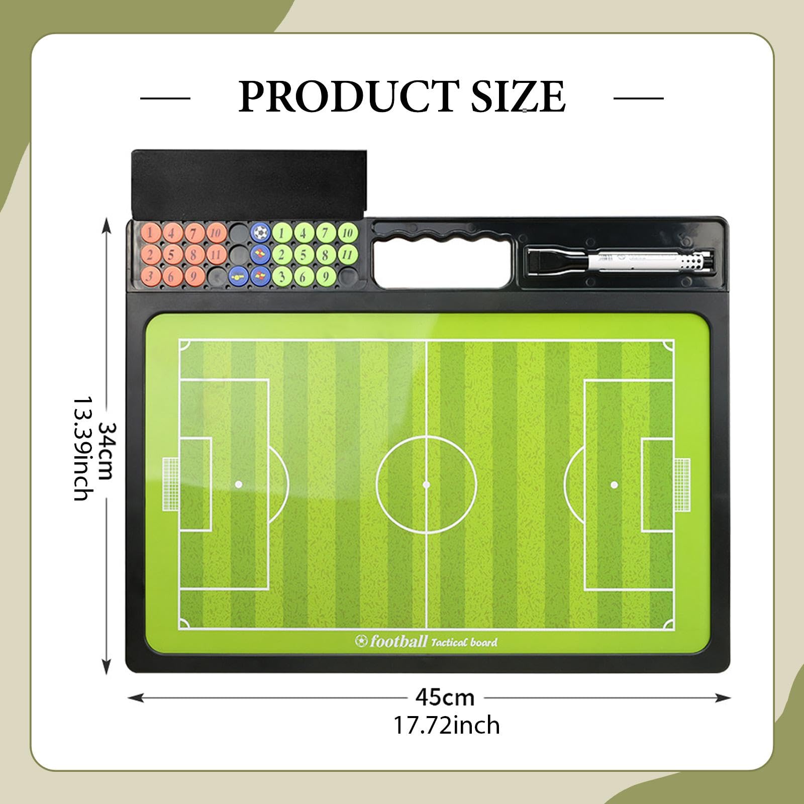 Amazon | Pegciuho サッカートレーニングボード、ホワイトボード
