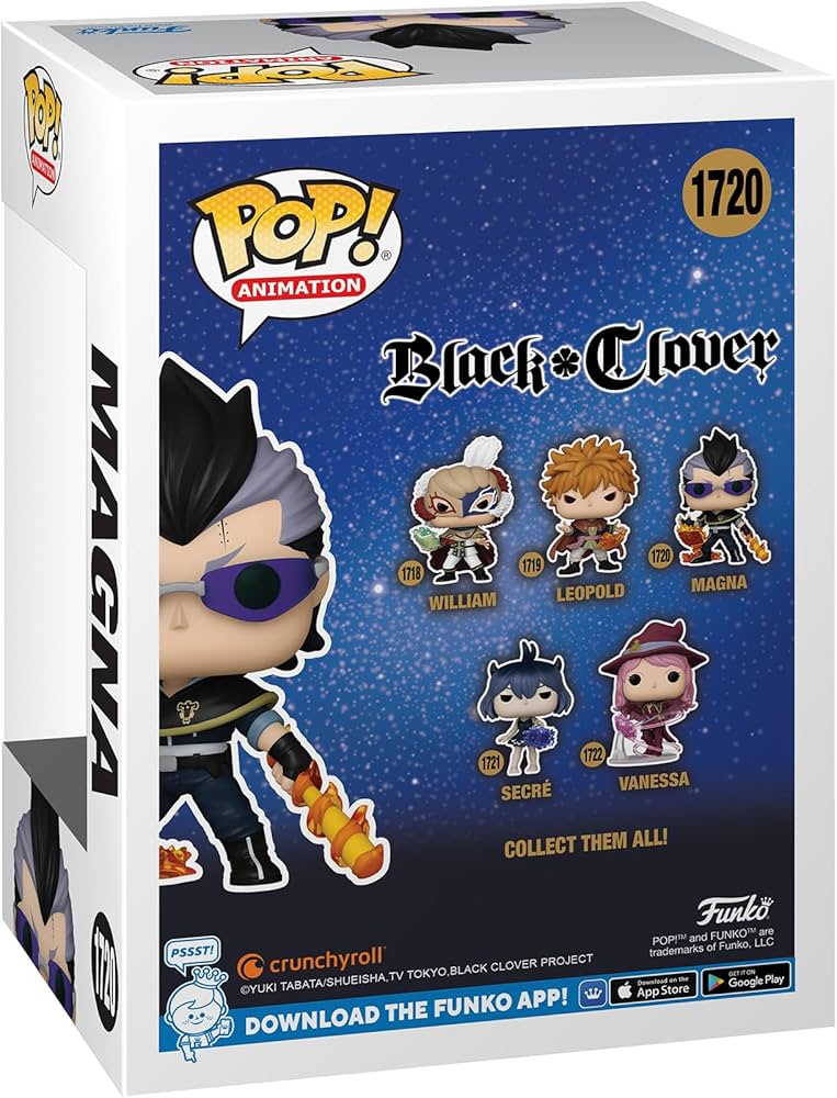Amazon.com: Funko POP! Animation: Black Clover - Magna Swing Amazon.com: Funko POP! Animation: Black Clover - Magna Swing