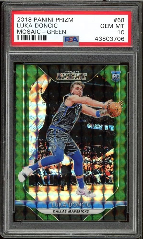 Amazon.com: Luka Doncic Rookie Card 2018-19 Panini Prizm Mosaic