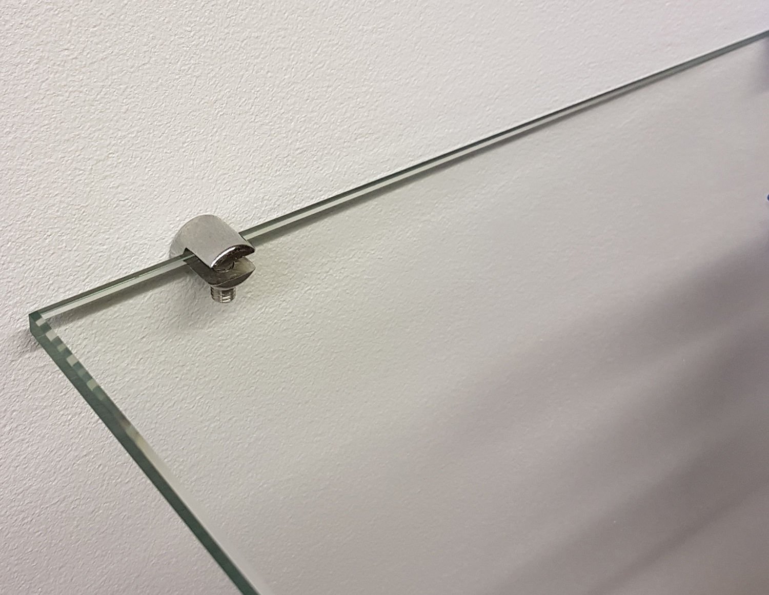 Shelf Bracket Clamp Support Grip for 12MM Thick Glass