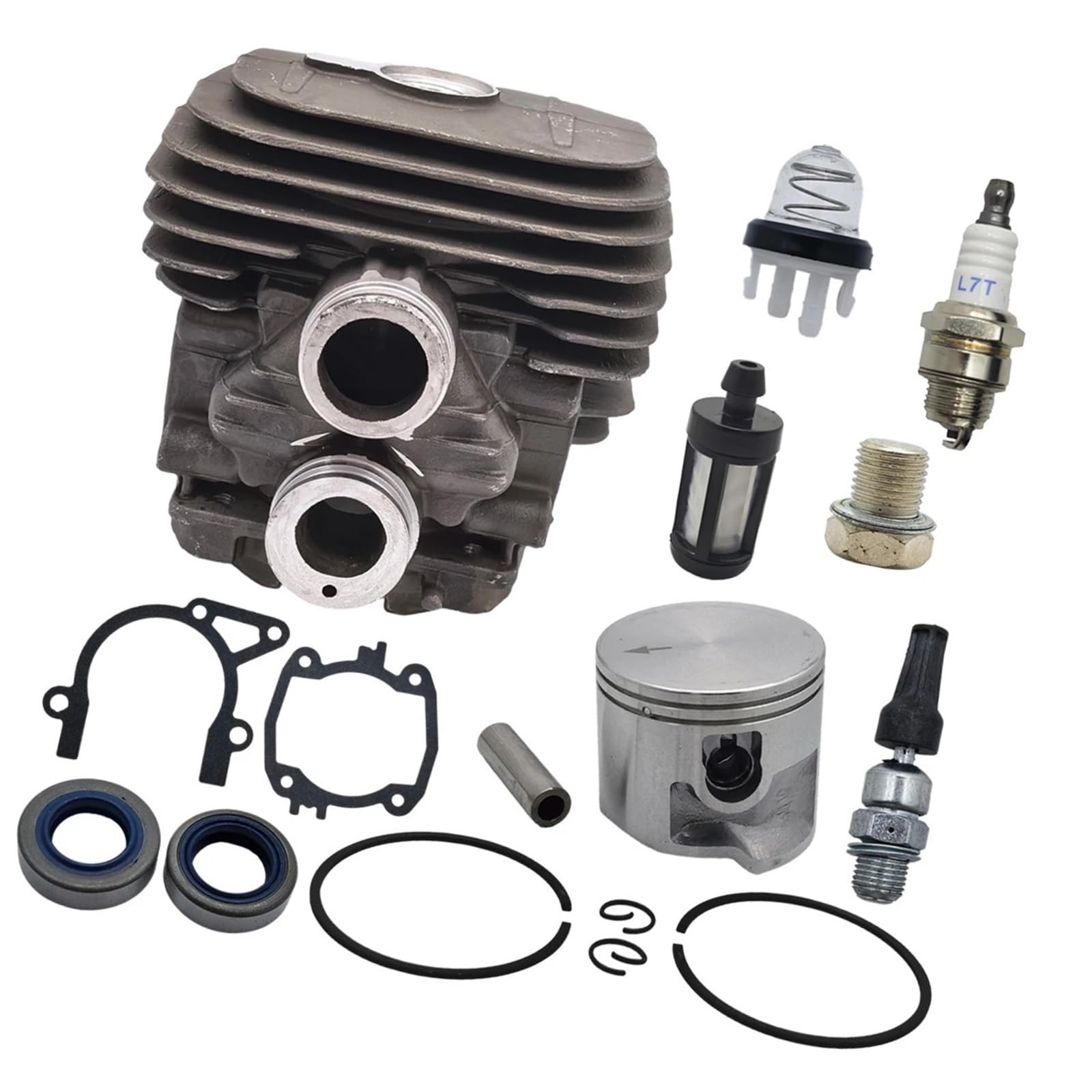 Kit cylindre piston 50mm pour réparation moteur thermique TS420