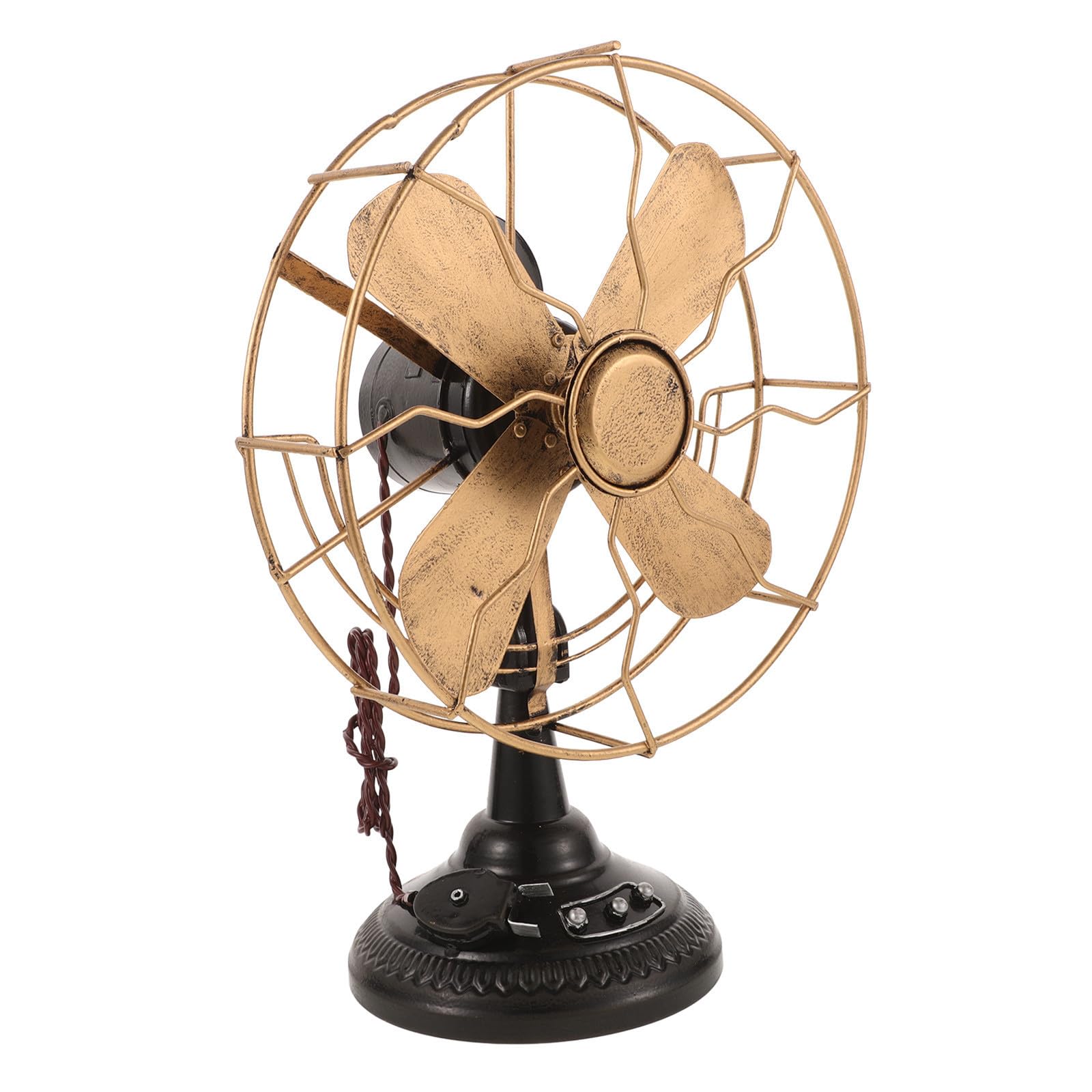 Ventilador Vintage Mesa de Hierro elimina la decoración sosa