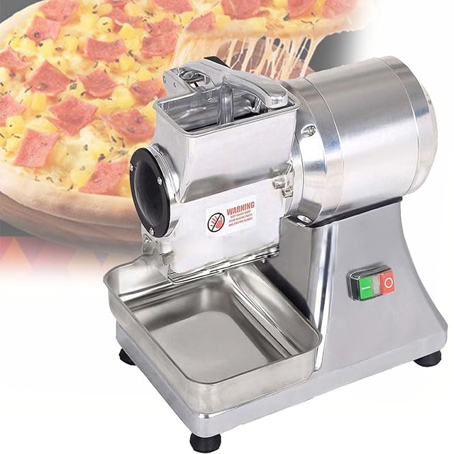 Electric Cheese Grater 550W Rotary Electric Cheese Grater Machine with Container 40kg H Electric Food Shredder for Cheese