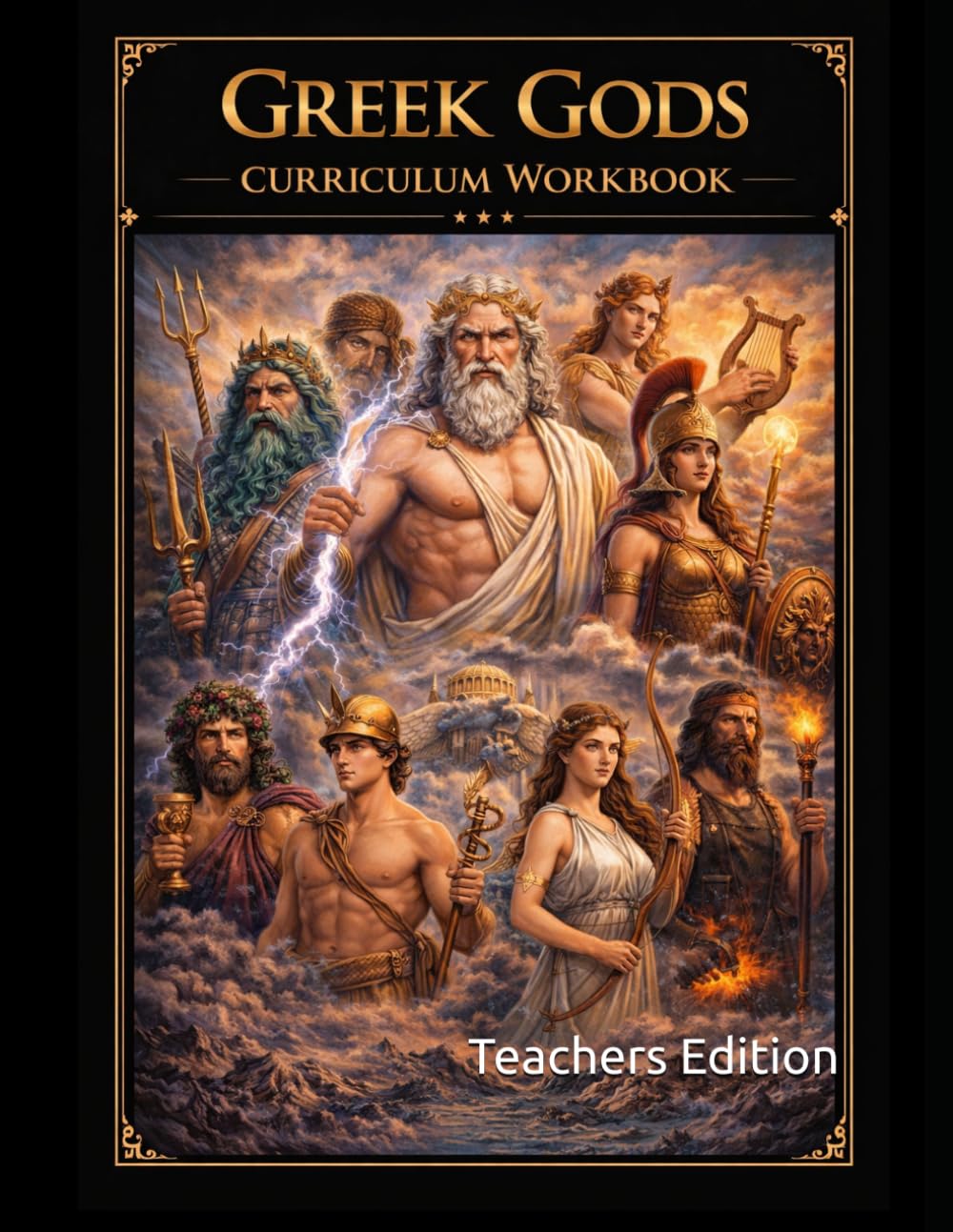 The Greek Gods Curriculum Workbook: Teachers Edition (World History Curriculum Workbooks)