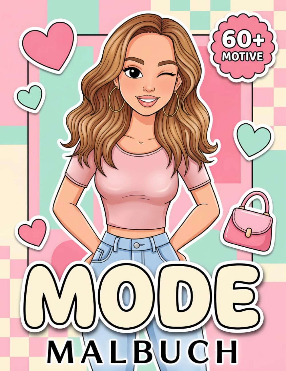 Mode Malbuch für Mädchen: Über 60 Wunderschöne Und Trendige Ausmalbilder. Ein Perfektes Geschenk An Teens Und Kinder Zum Entspannen Und Kreativsein