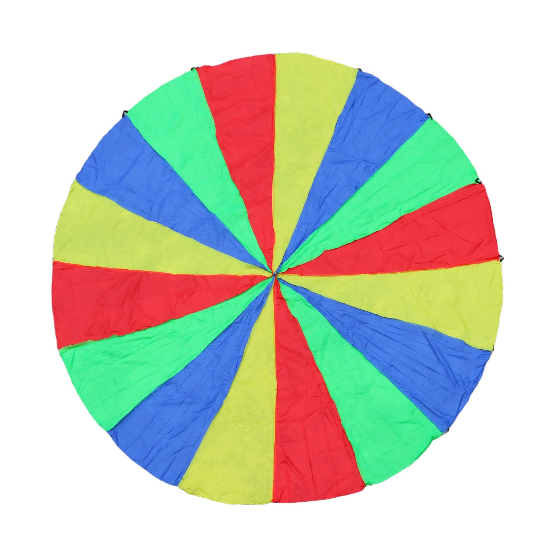 20ft Play Parachute, Parachute with Handles Rainbow Parachute Toy (20 FT)