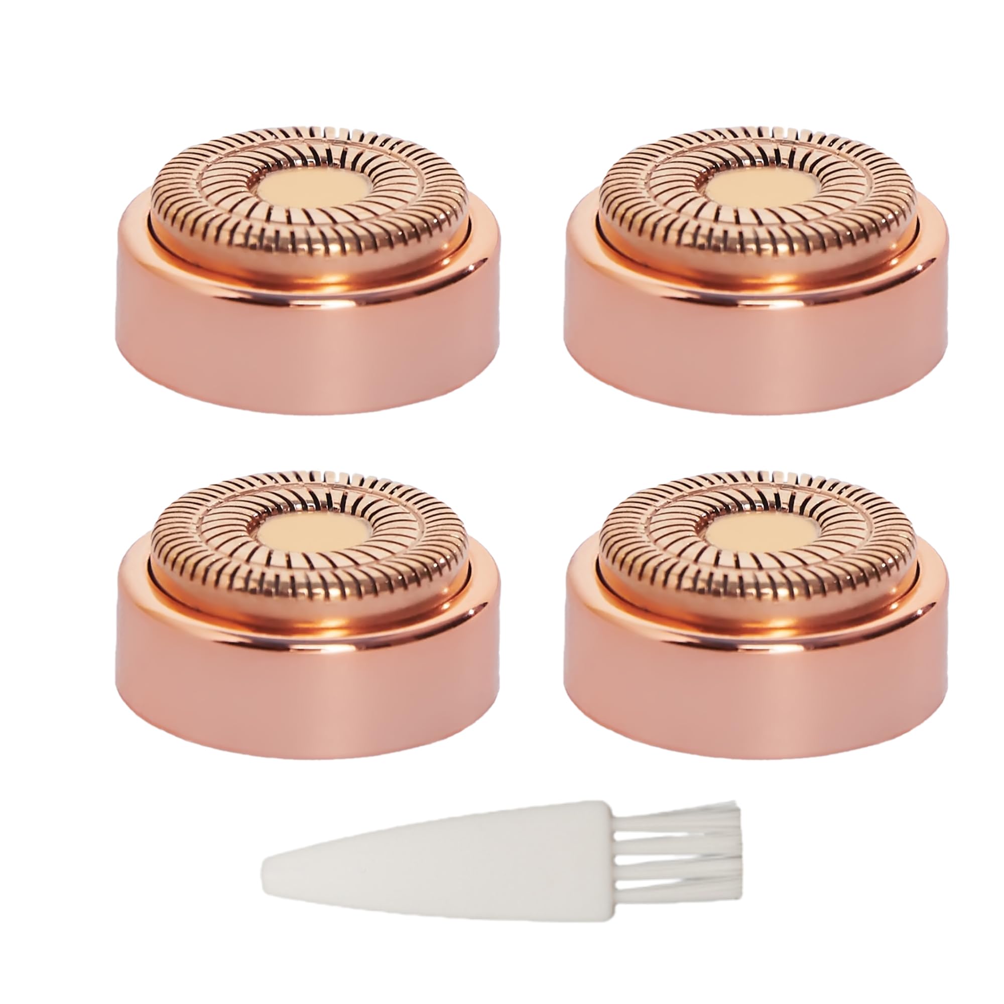 Facial Hair Remover Replacement Heads - Gen 2 Compatible with Finishing Touch Flawless Hair Remover Tool for Women Easy Facial Hair Removal Generation 2 Double Halo 4pack