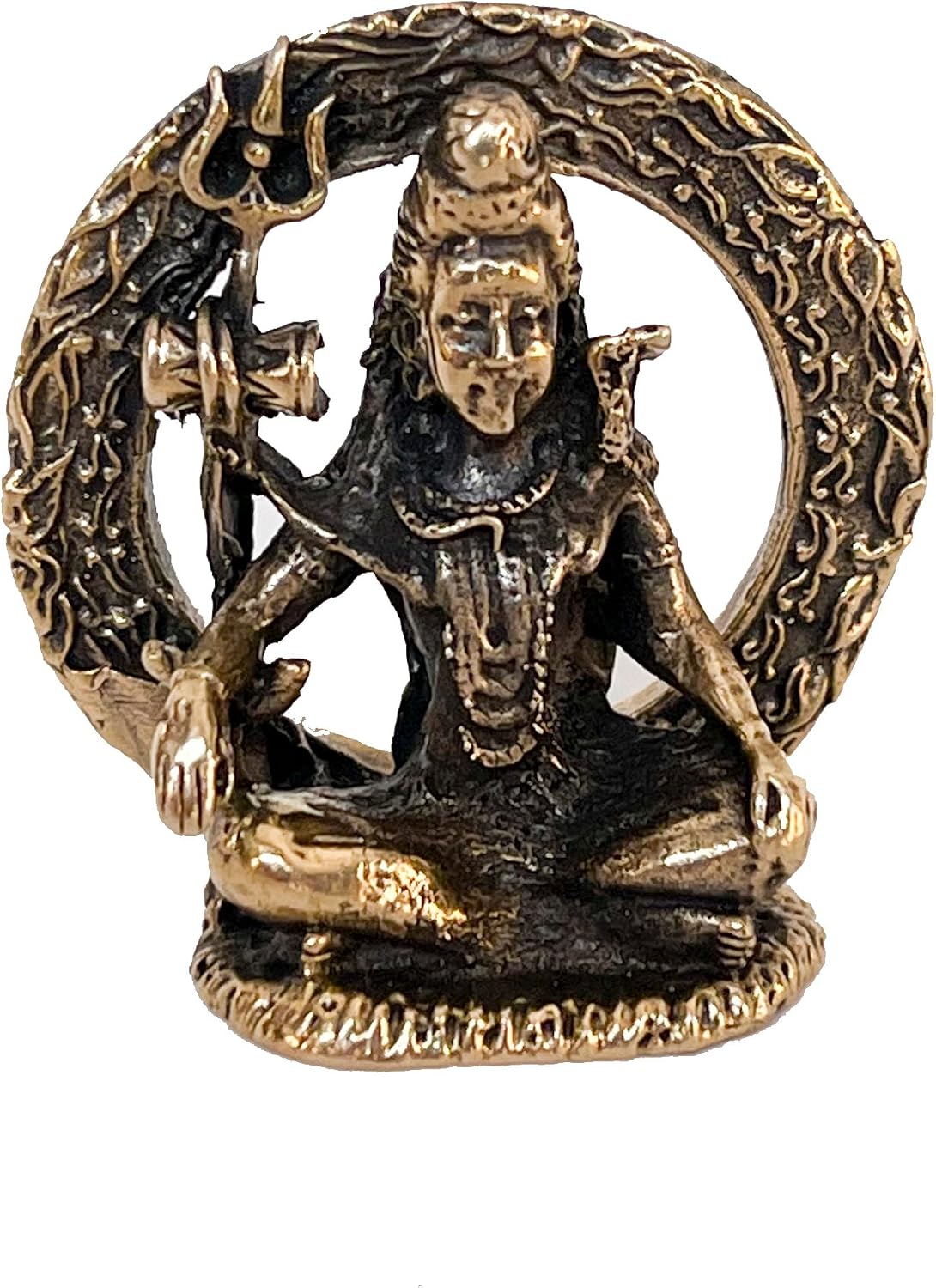 Artschatz Shiva (शिव) brass Pendant/Statuete