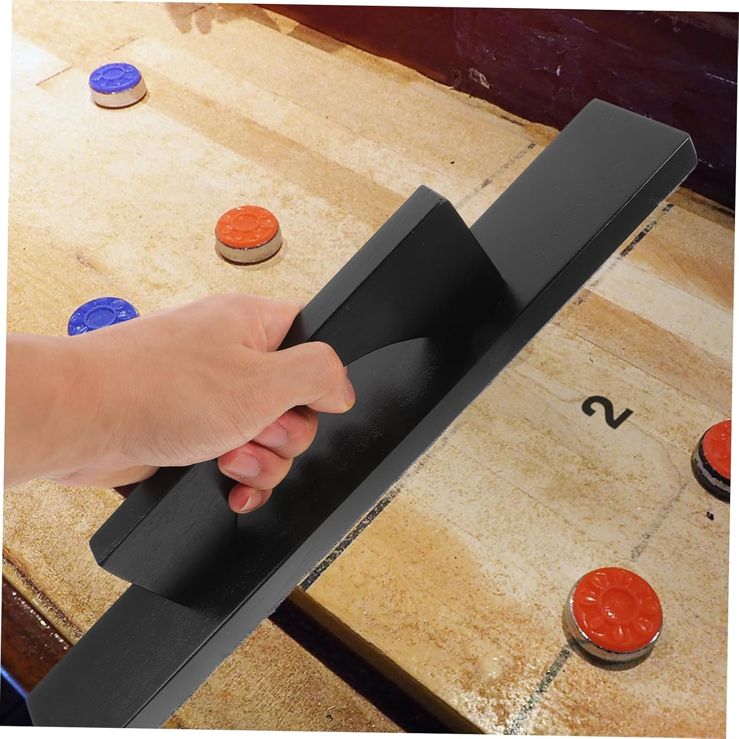 Shuffleboard Table Brush Brush for Clean Shuffleboard Accessories Lightweight Design for Easy Use and Maintenance for Outdoor Shuffleboard Tables