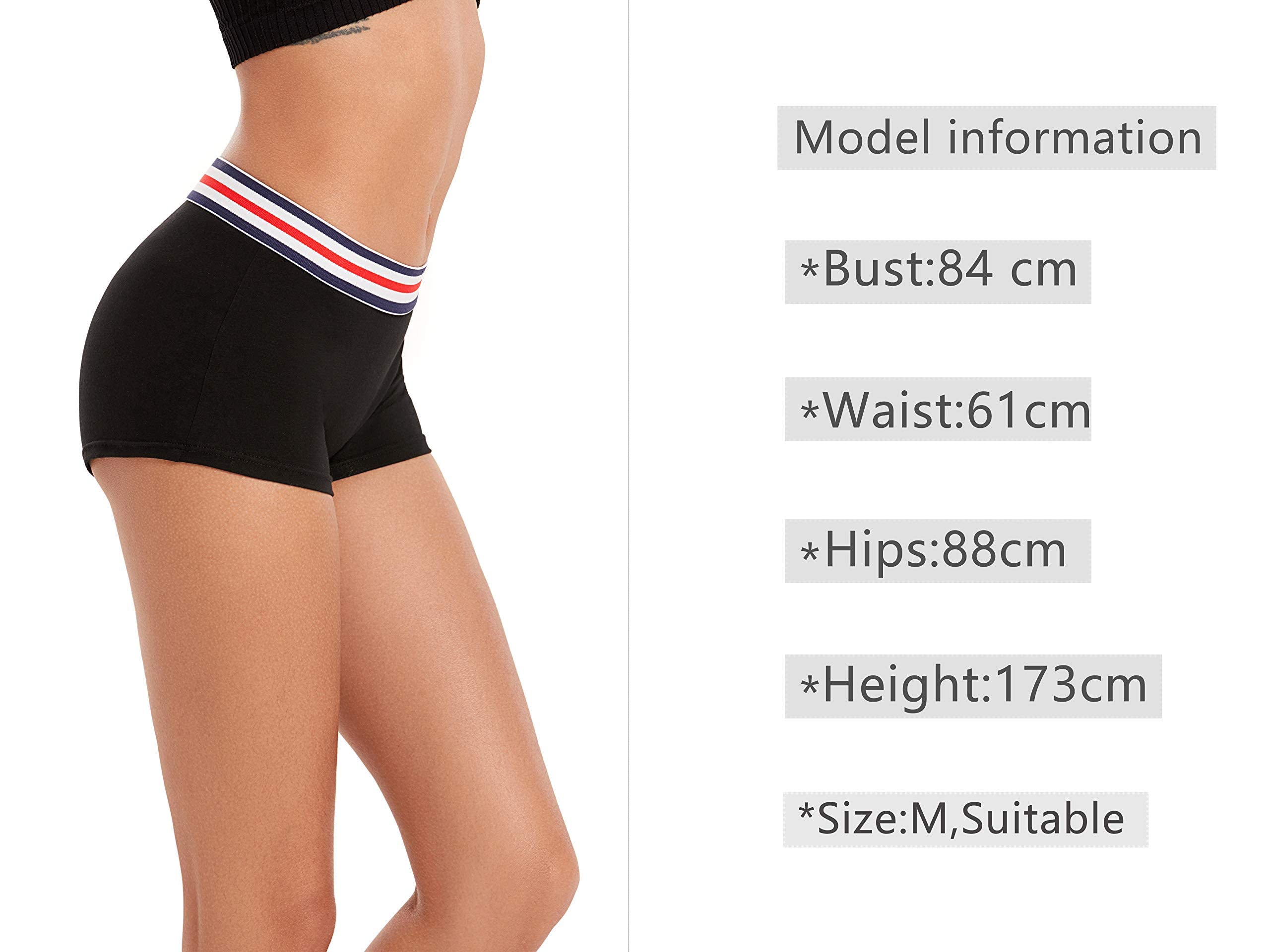 ZLYC Boxer Intimo da Donna in Cotone Panties Comfort