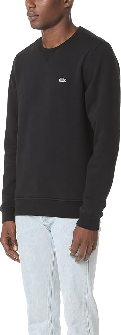 Lacoste Mens Brushed Fleece Crew Neck 